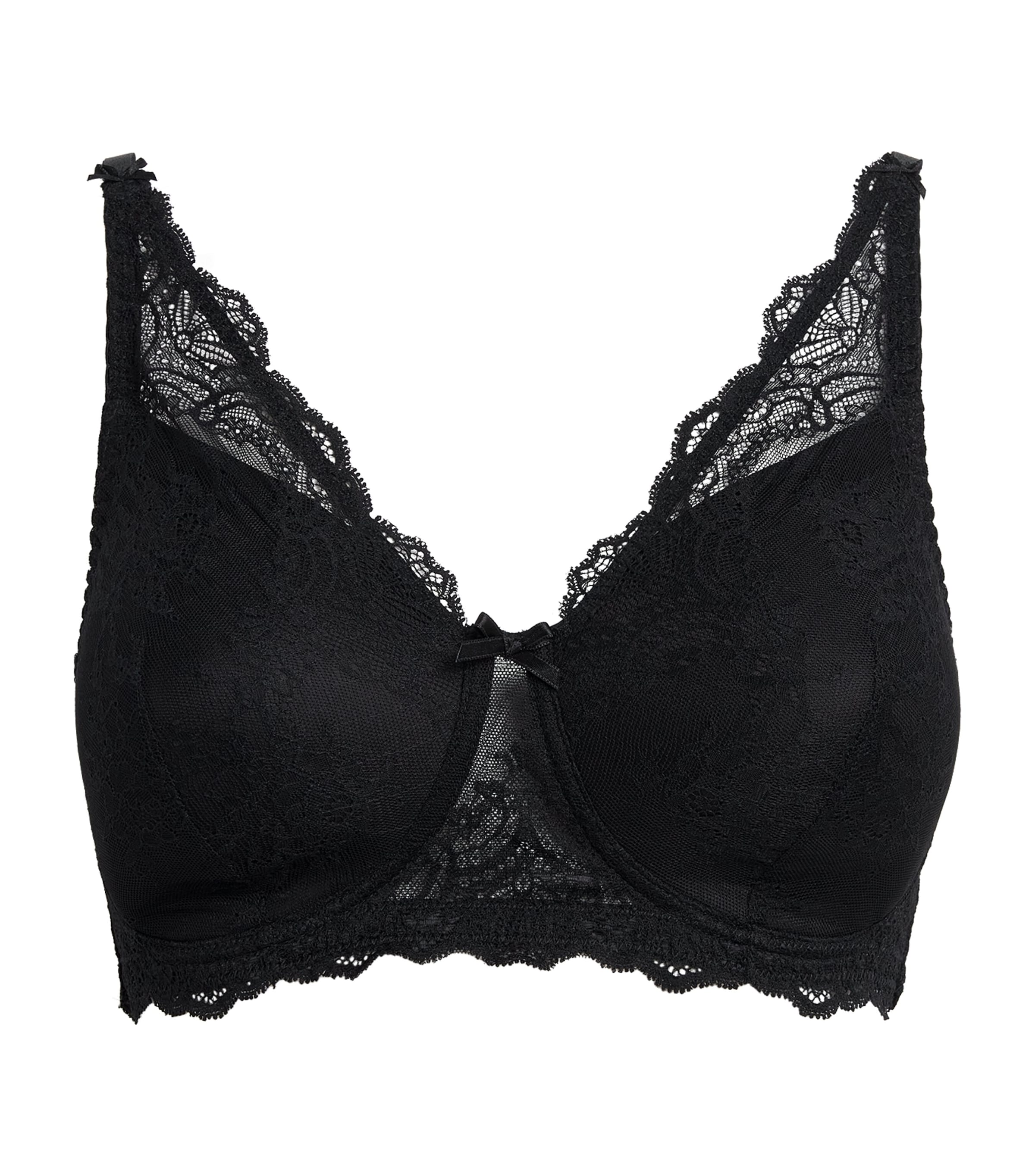 Aubade Womens Danse des Sens Post-Surgery Full-Cup Bra Black Image 1