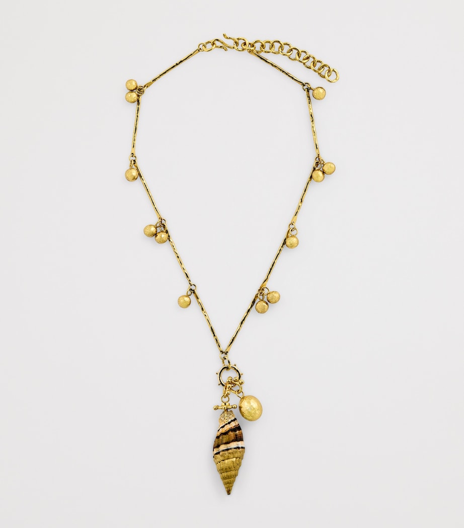 Livia Seashell Charm Necklace JASPER Image 3