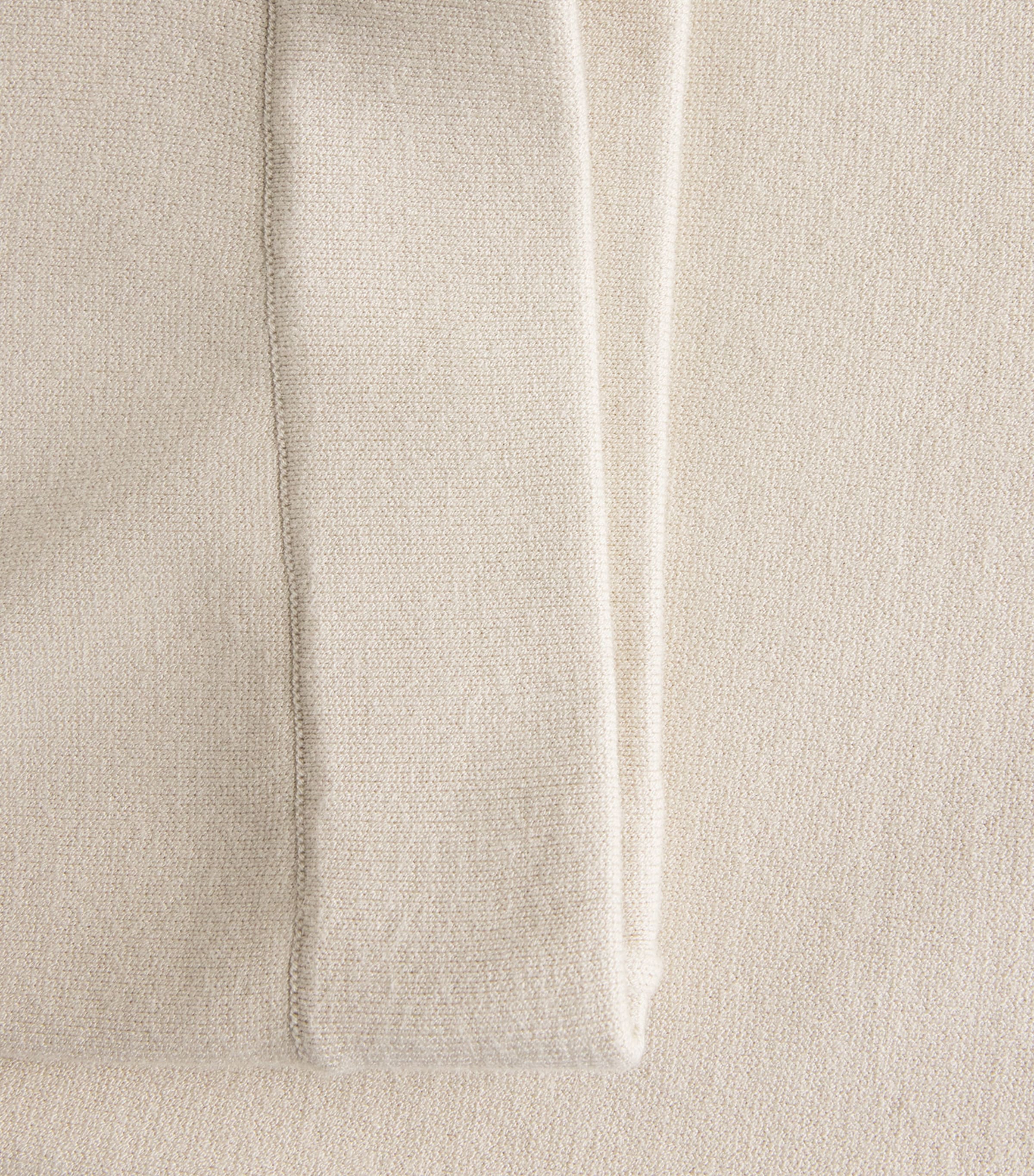MM Womens Knitted Wide-Leg Trousers Ivory Image 6