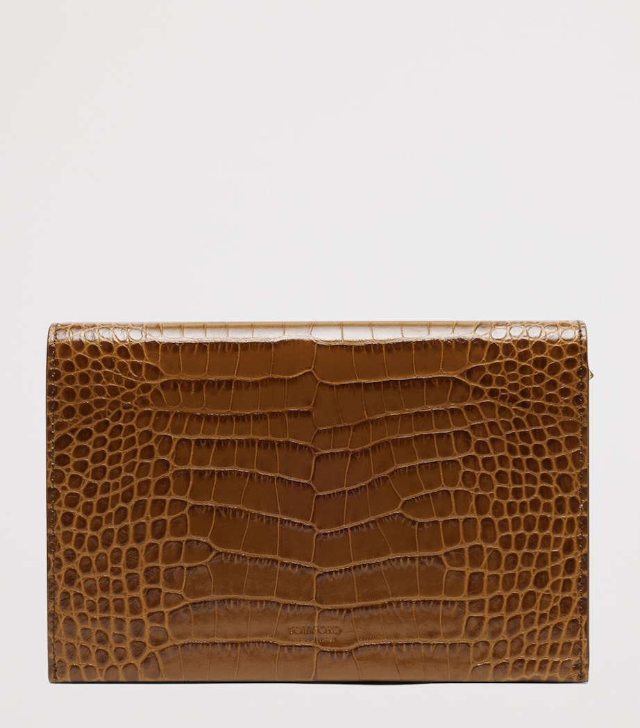 TOM FORD Mini Croc-Embossed Leather Mia Shoulder Bag Ecd Image 4
