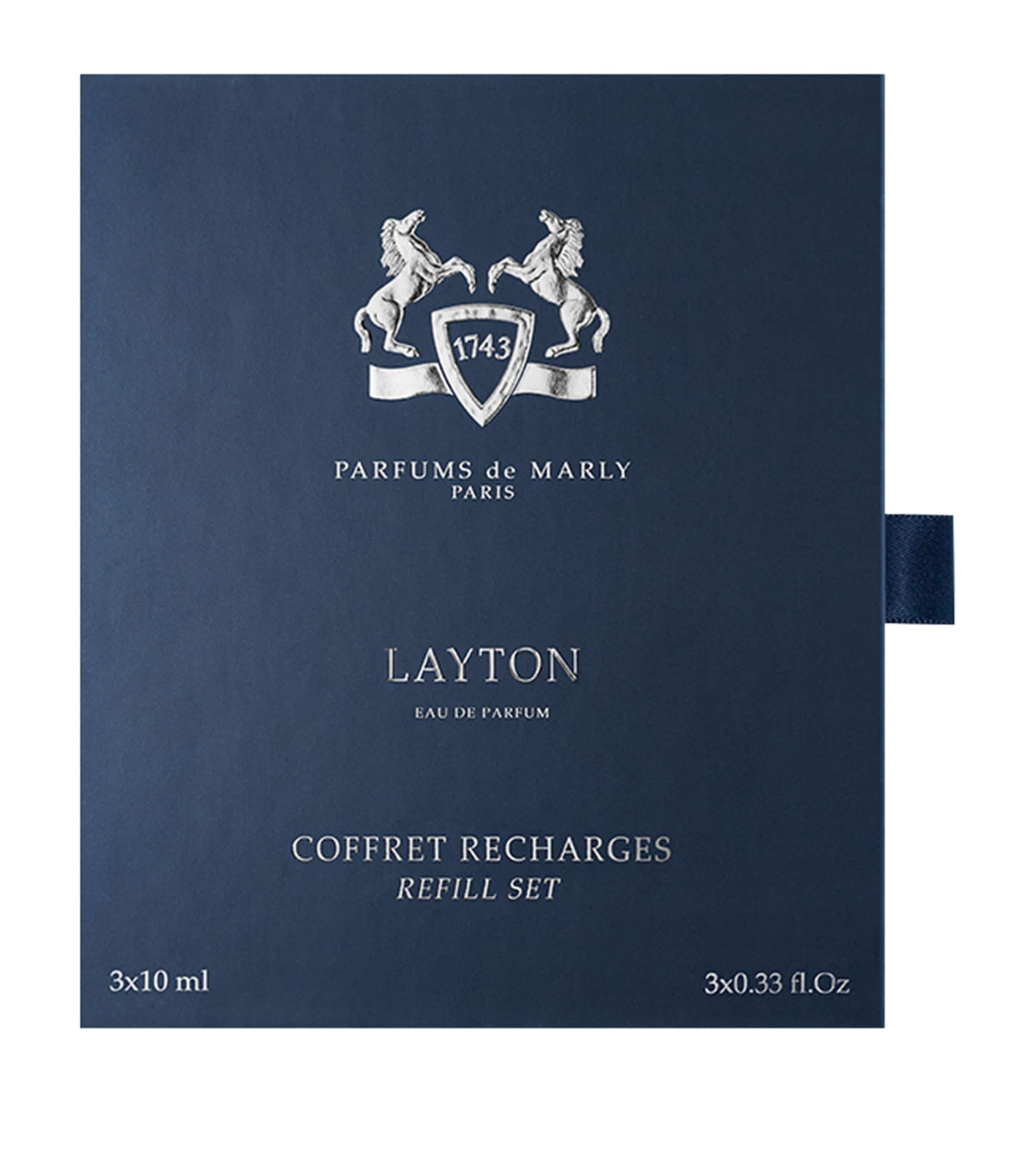 Parfums de Marly Layton Eau De Parfum Travel Refill Set (3 x 10ml) | Perfume | Mens Aftershave | Beauty Gift Sets | Perfume Gift Sets | Mens | Designers | Parfums De Marly Parfums de Marly Layton Eau De Parfum Travel Refill Set (3 x 10ml) | Perfume | Mens Aftershave | Beauty Gift Sets | Perfume Gift Sets | Mens | Designers | Parfums De Marly