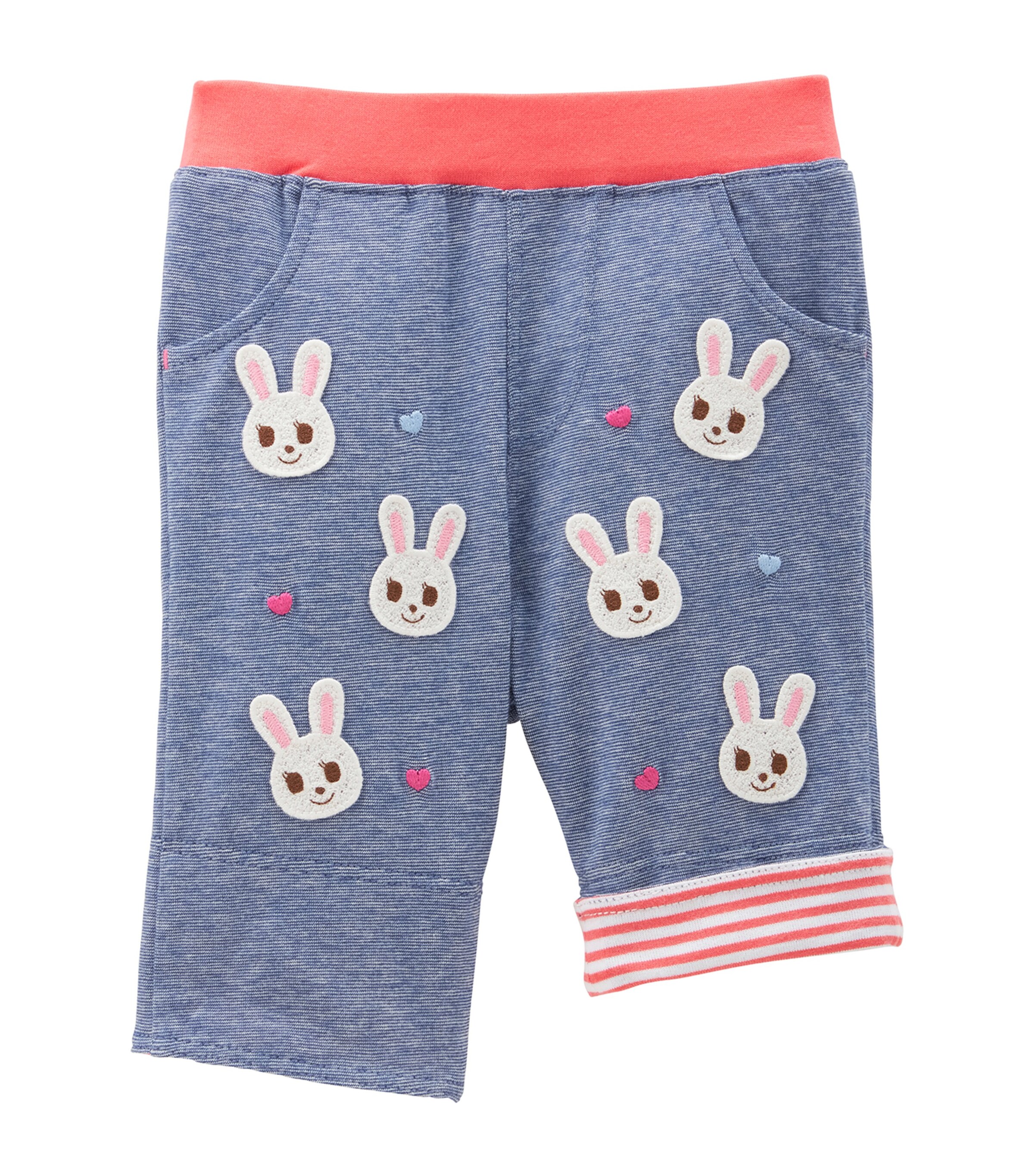 Miki House Kids' Elasticated-waist Trousers In Navy