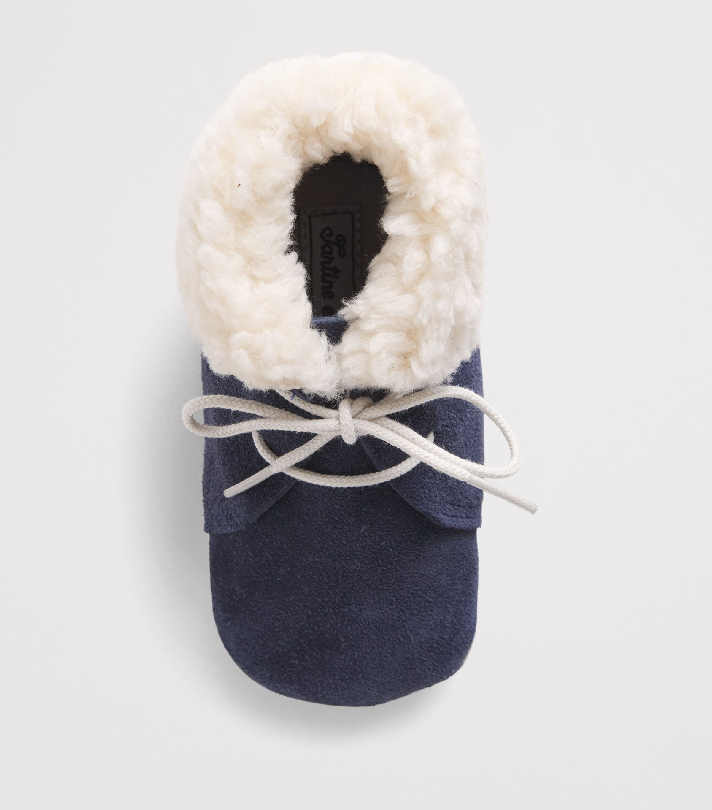 Tartine et Chocolat Leather Booties Marine Image 4