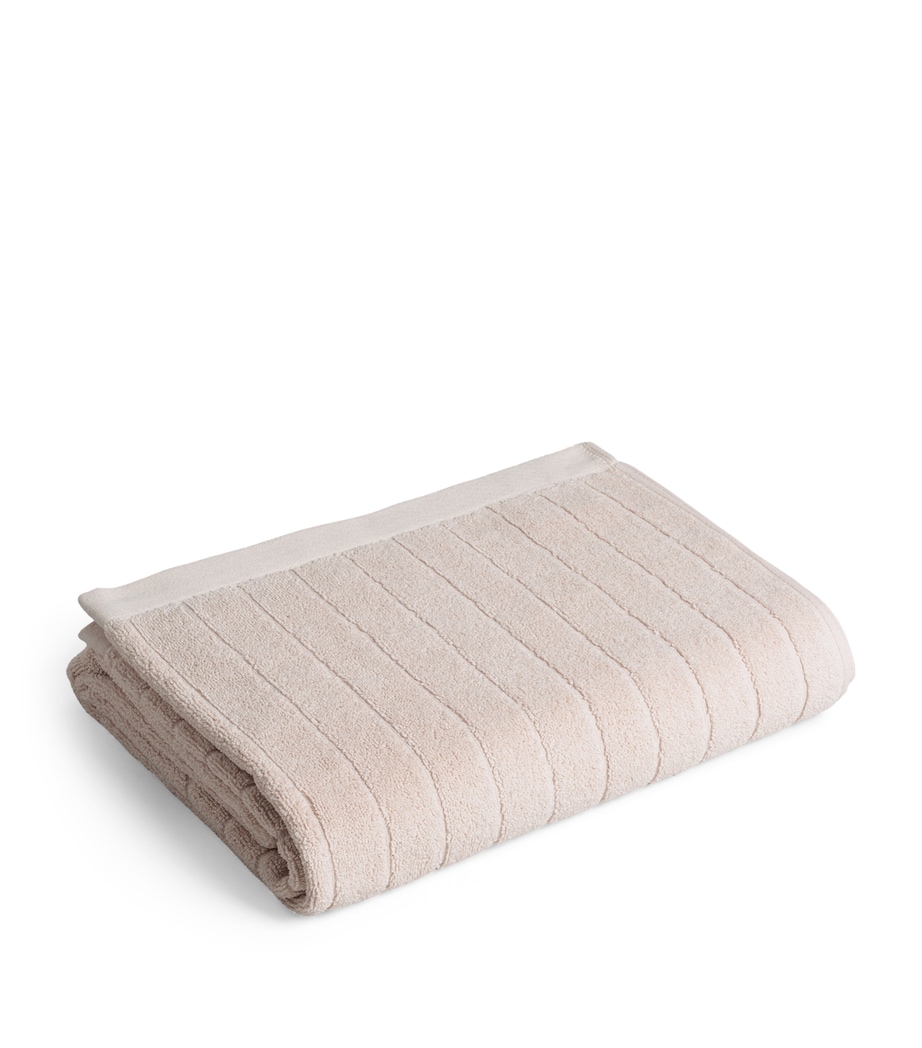 Cotton Suna Cove Bath Towel (70cm x 140cm) CLAY Image 2