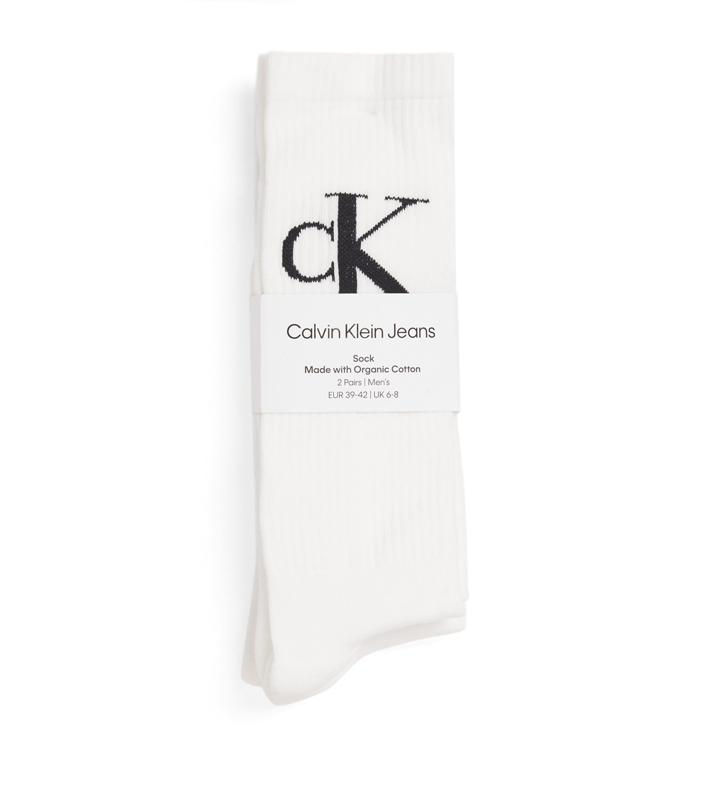Calvin Klein Ribbed Socks In Metallic