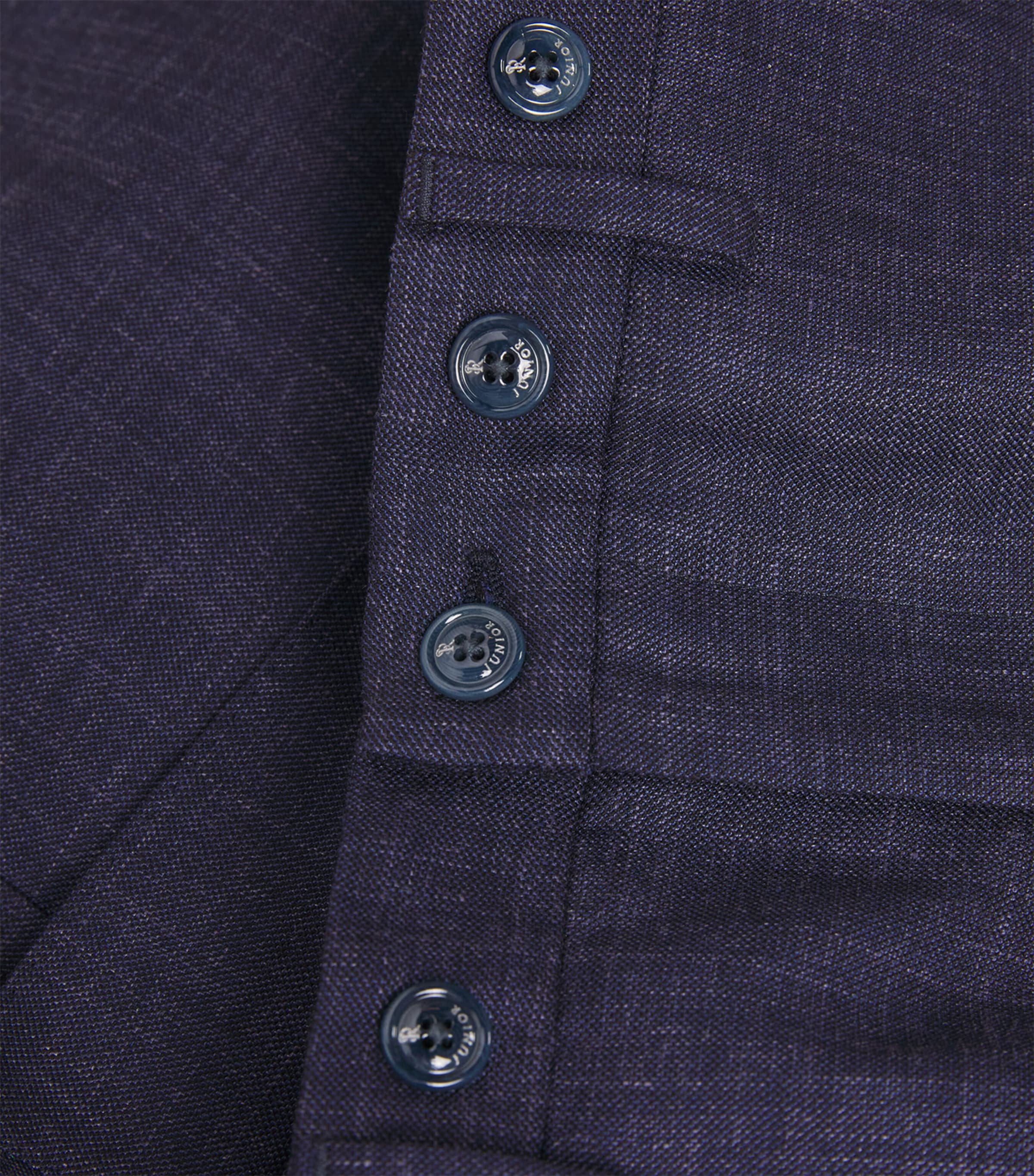 Stefano Ricci Kids Wool-Silk-Linen 2-Piece Suit (8-16 Years) Navy Image 3