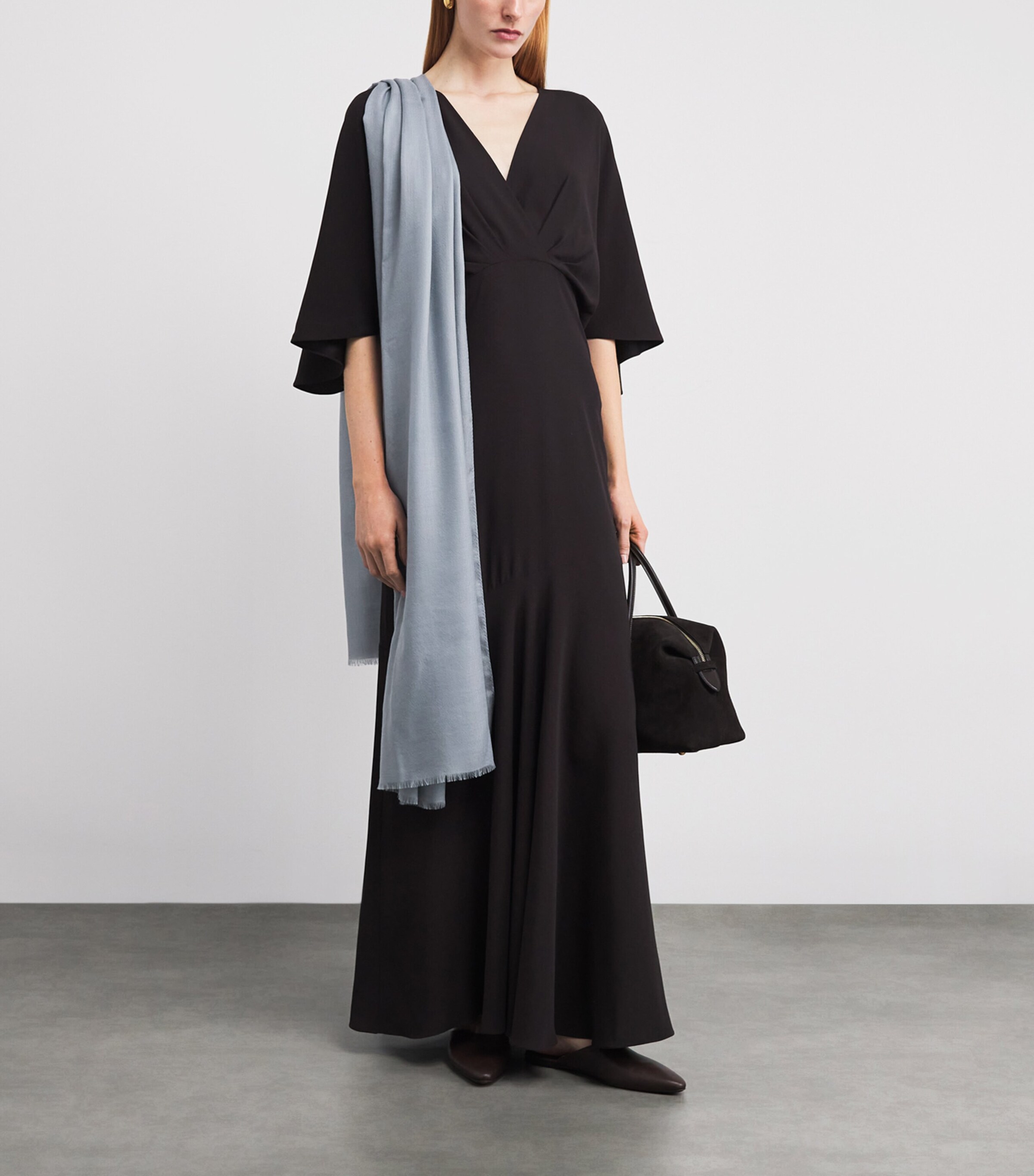 Agnona Cashmere Shawl Scarf Image 3