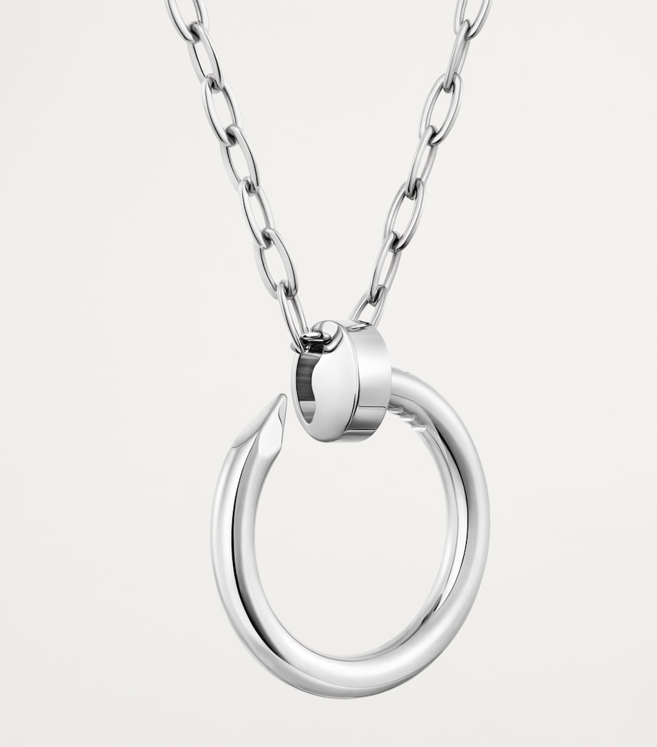 Extra-Large White Gold Juste un Clou Necklace WHITE GOLD Image 6