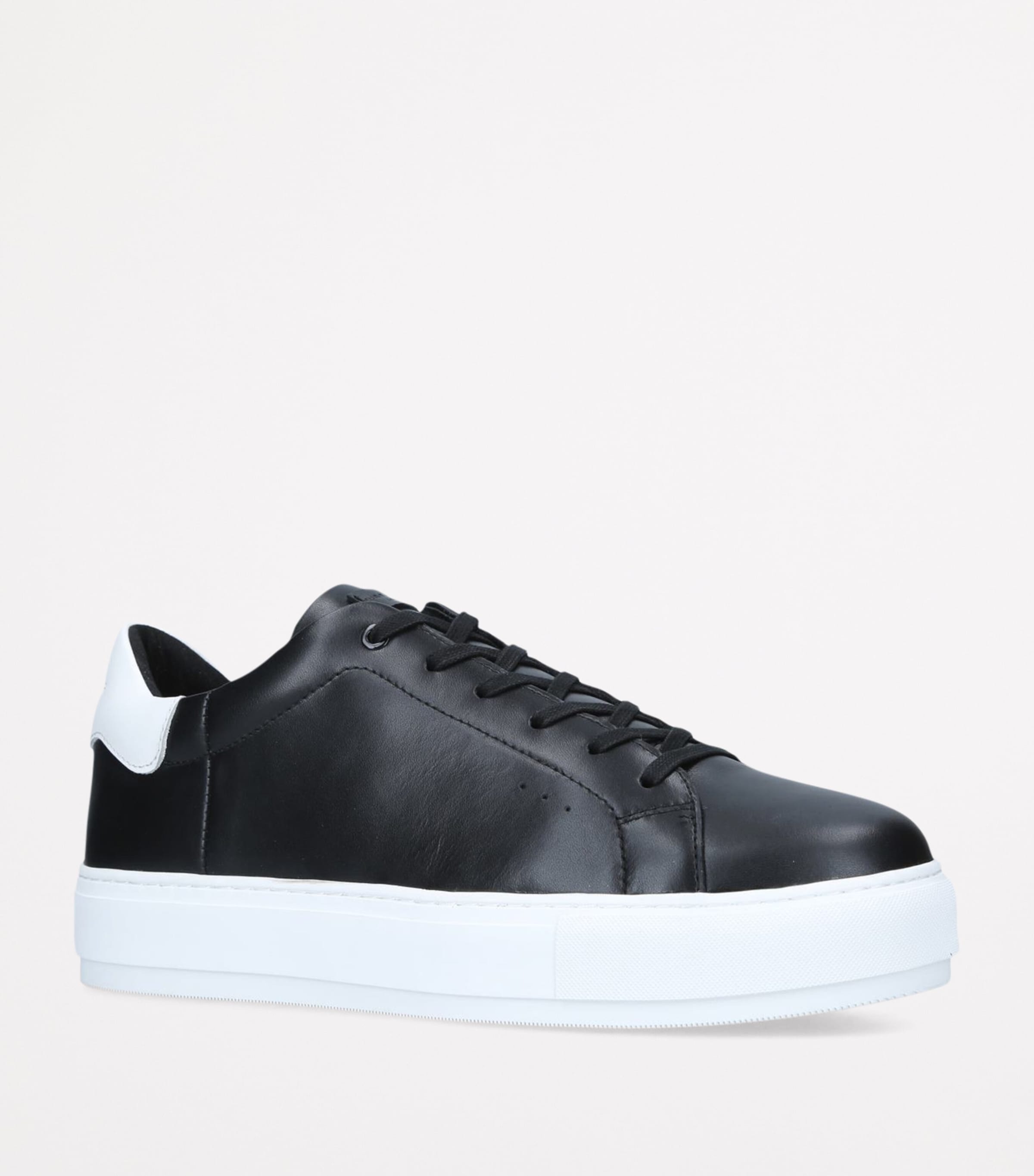 Leather Laney Sneakers BLACK Image 5
