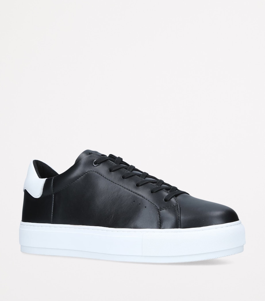 Leather Laney Sneakers BLACK Image 5