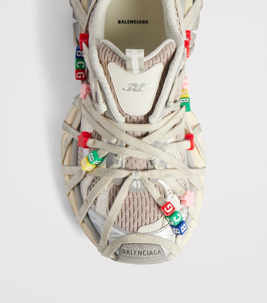 Balenciaga Distressed 3XL Extreme Lace Sneakers Image 5