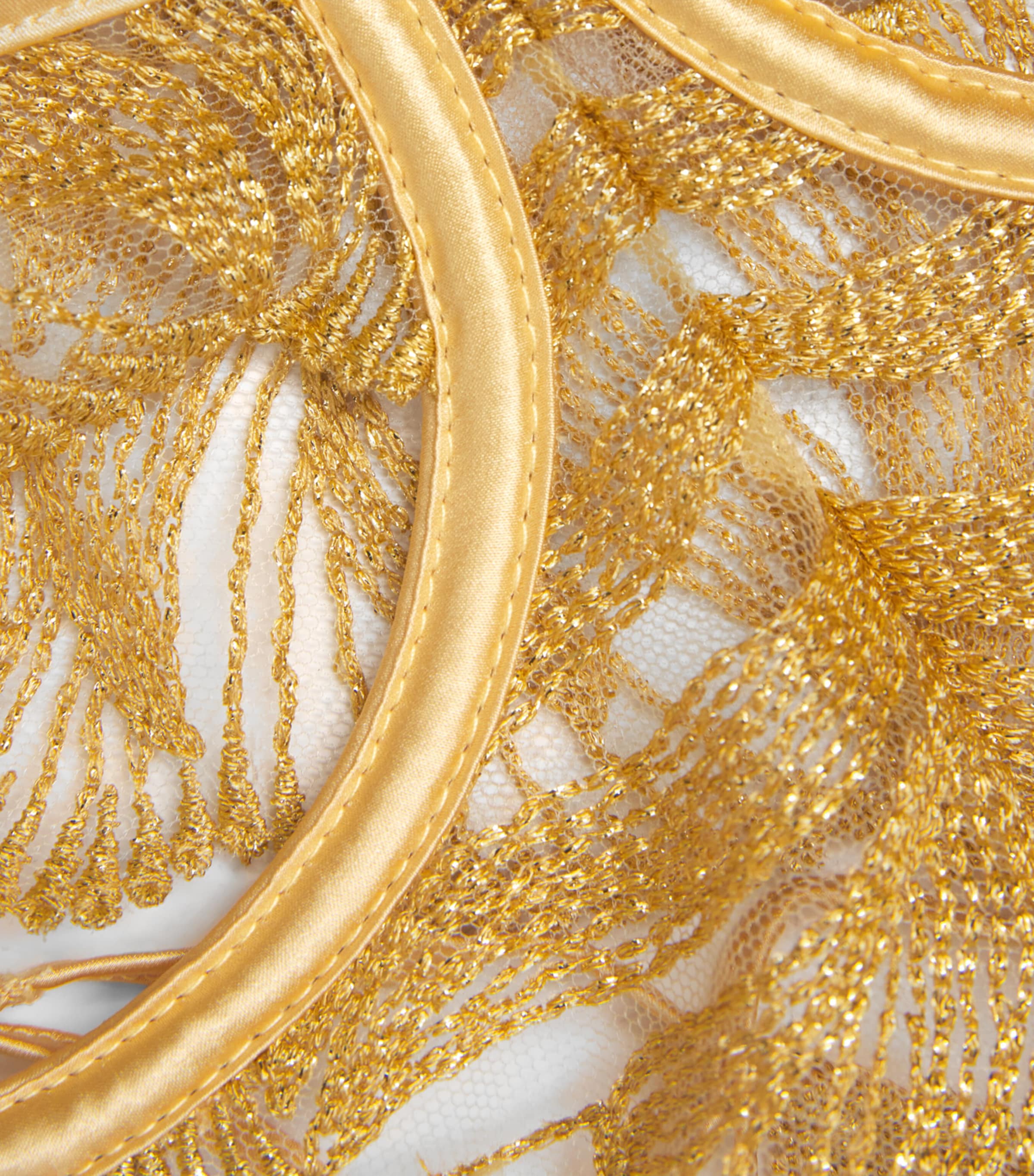 Lace Open Wired Celeste Bodysuit GOLD Image 2