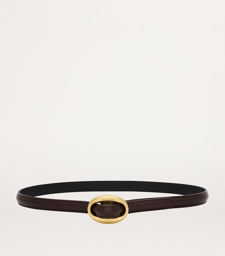 Leather Oval Belt 6988 Image 2