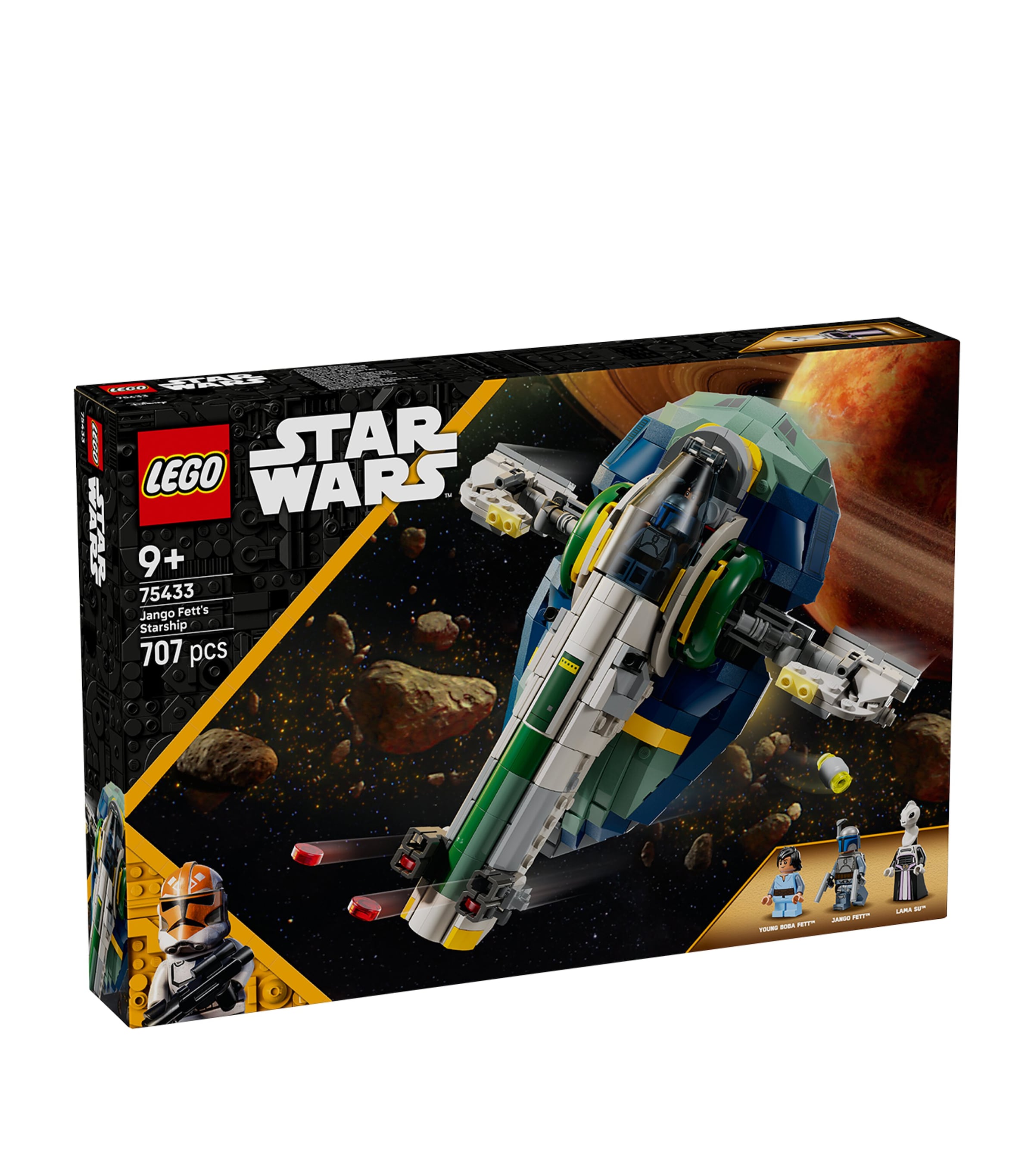 Lego Star Wars Jango Fett's Starship 75433 Image 2