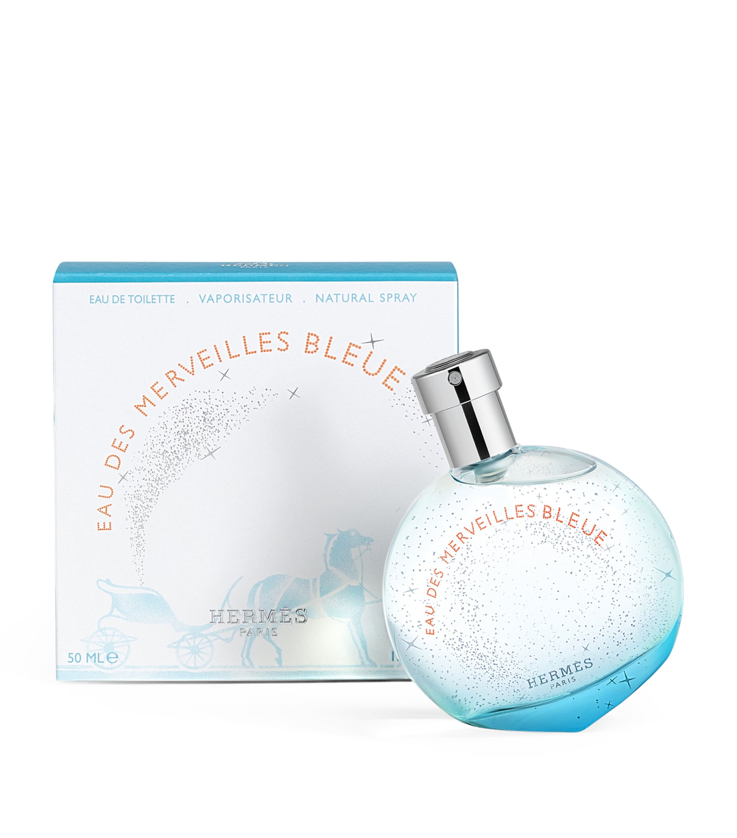 HERMÈS Eau des Merveilles Bleue Eau de Toilette (50ml) Image 2