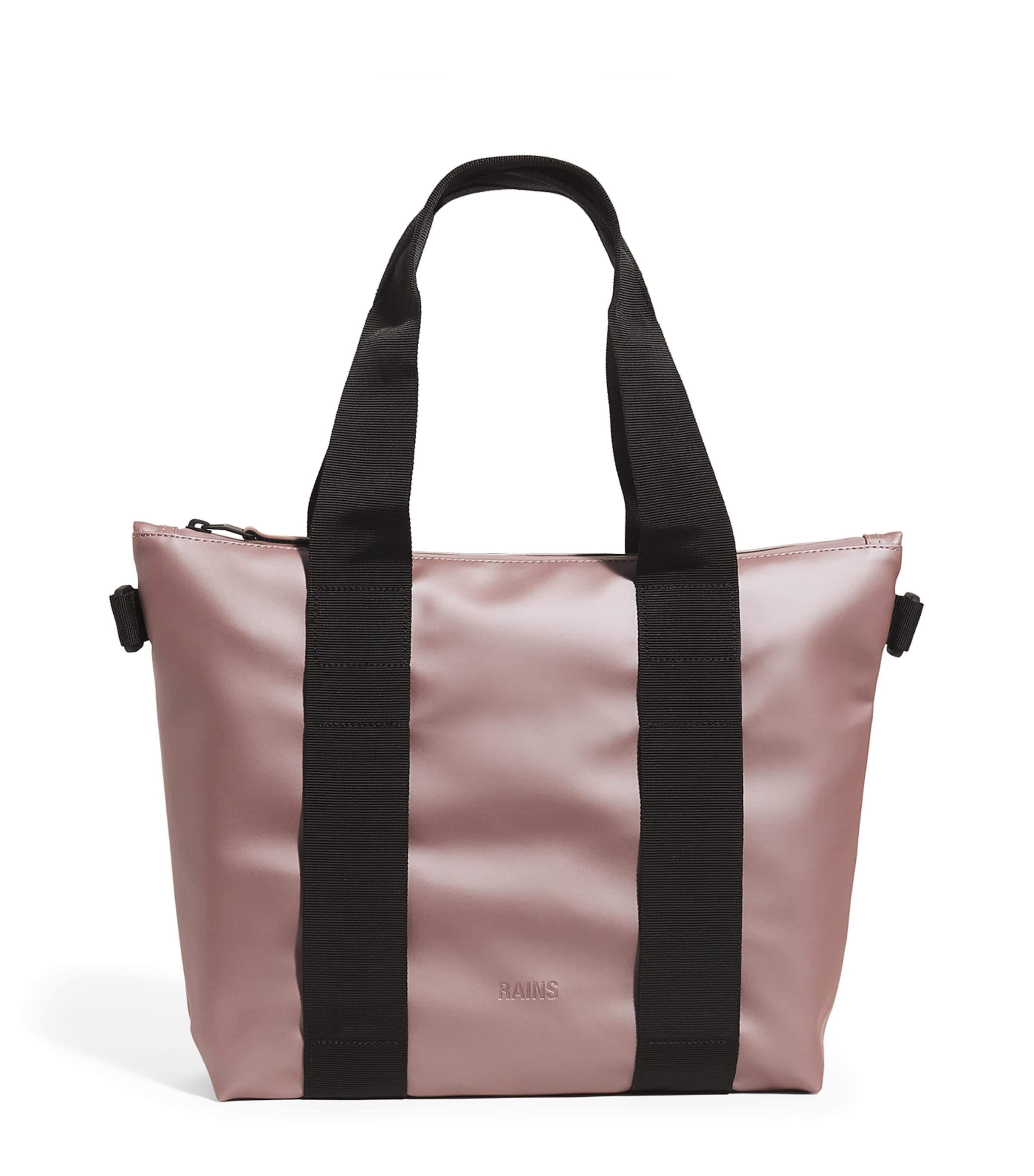 Rains Micro Tote Bag In Pink