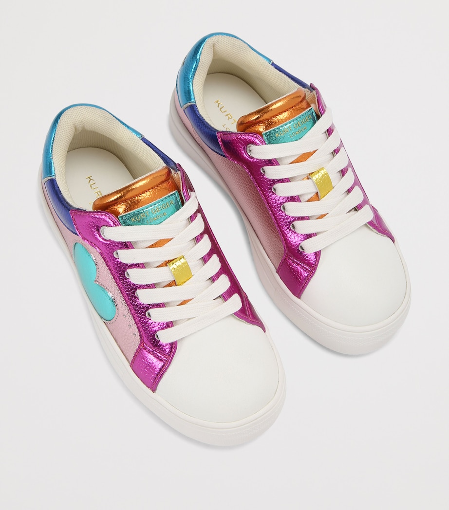 Leather Mini Lana Heart Sneakers MULT/OTHER Image 4