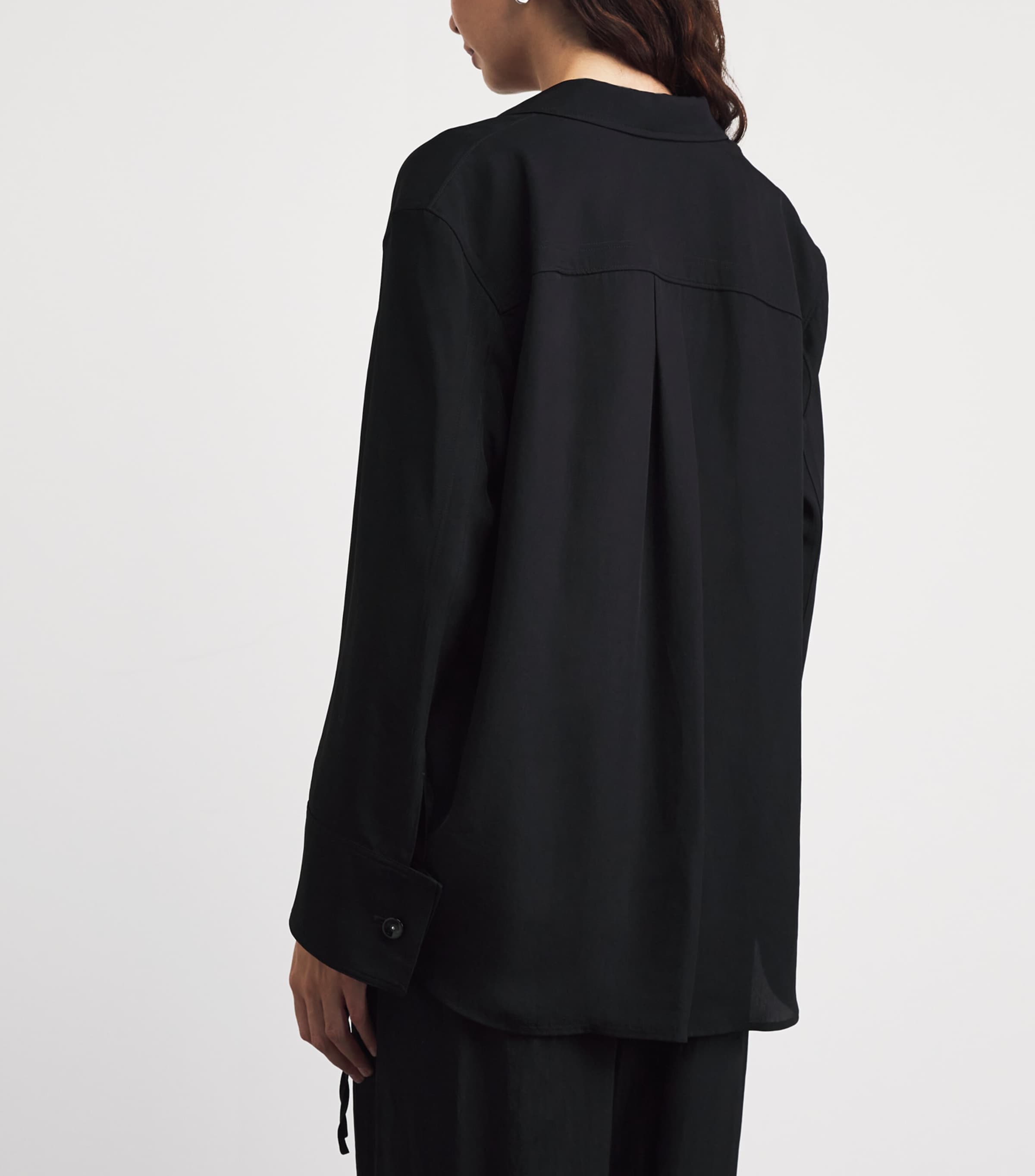 Theory Womens Airy Blazer Black Image 5
