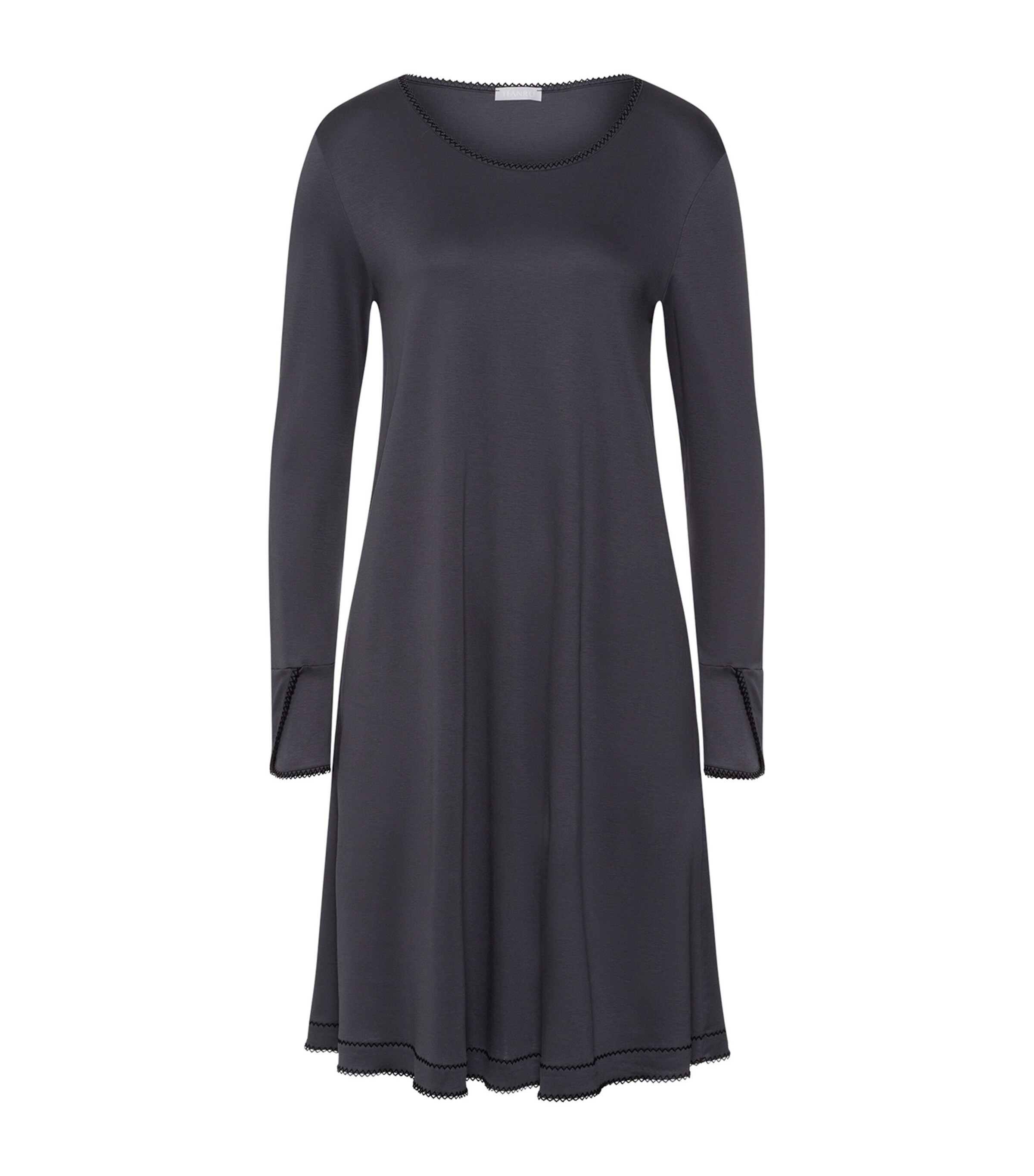 Hanro Cotton Long-Sleeve Una Nightdress | Women Clothing | Nightwear | Nightdresses | Designers | Hanro