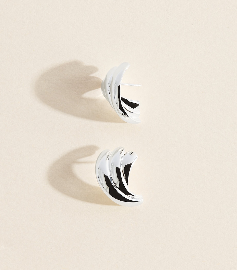 LIÉ STUDIO Sterling Silver The Magda Earrings Silver Image 4