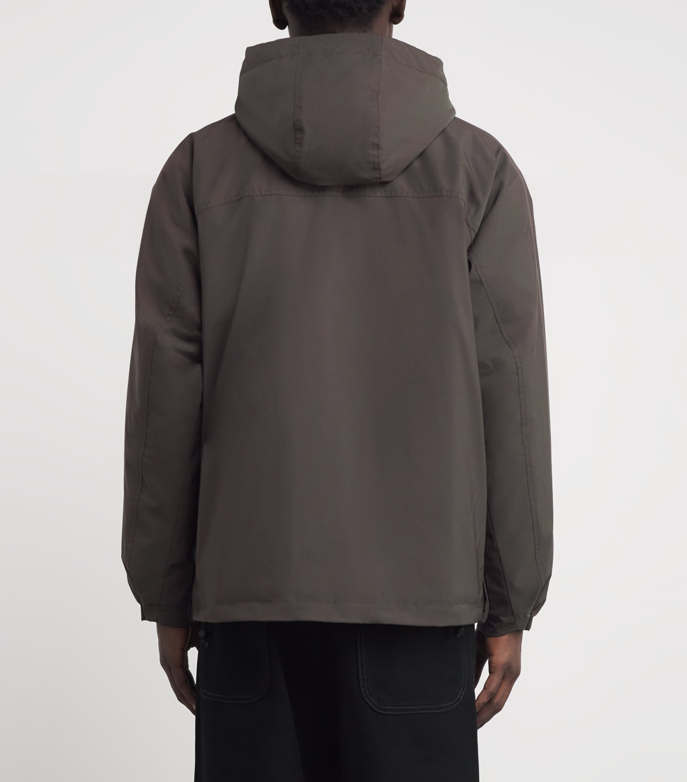Norse Projects Mens Hooded Herluf Alpinix Jacket Seal Brown Image 4