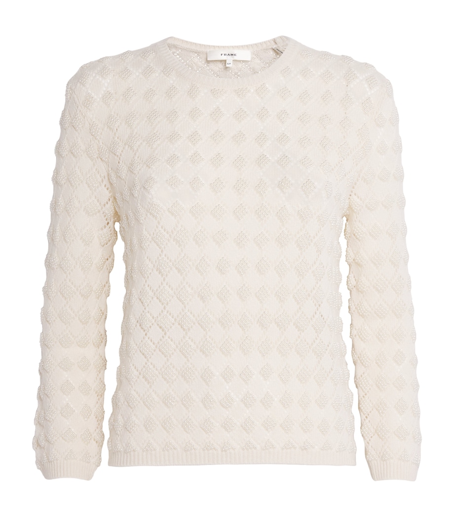 Cashmere The Pearl Sweater CREAM Image 1