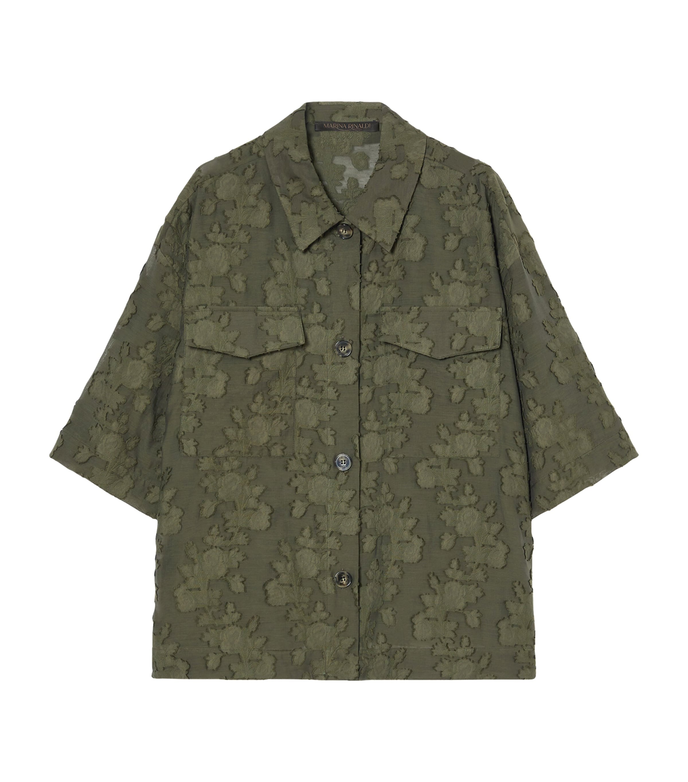 Marina Rinaldi Fil Coupé Floral Pontile Shirt | Harrods DE
