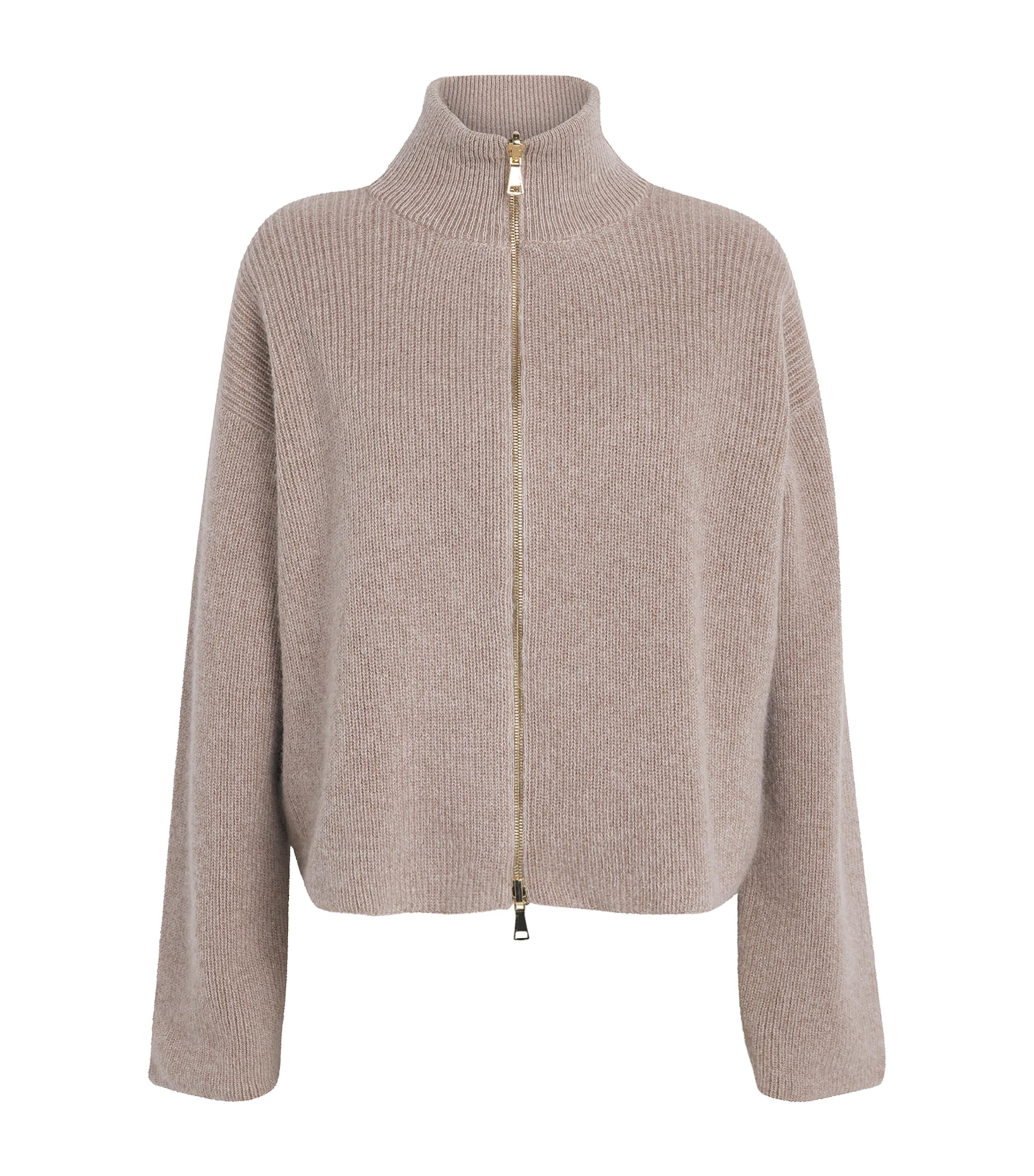 Fabiana Filippi Bi Stretch Wool Blend Reversible Jacket In Neutral