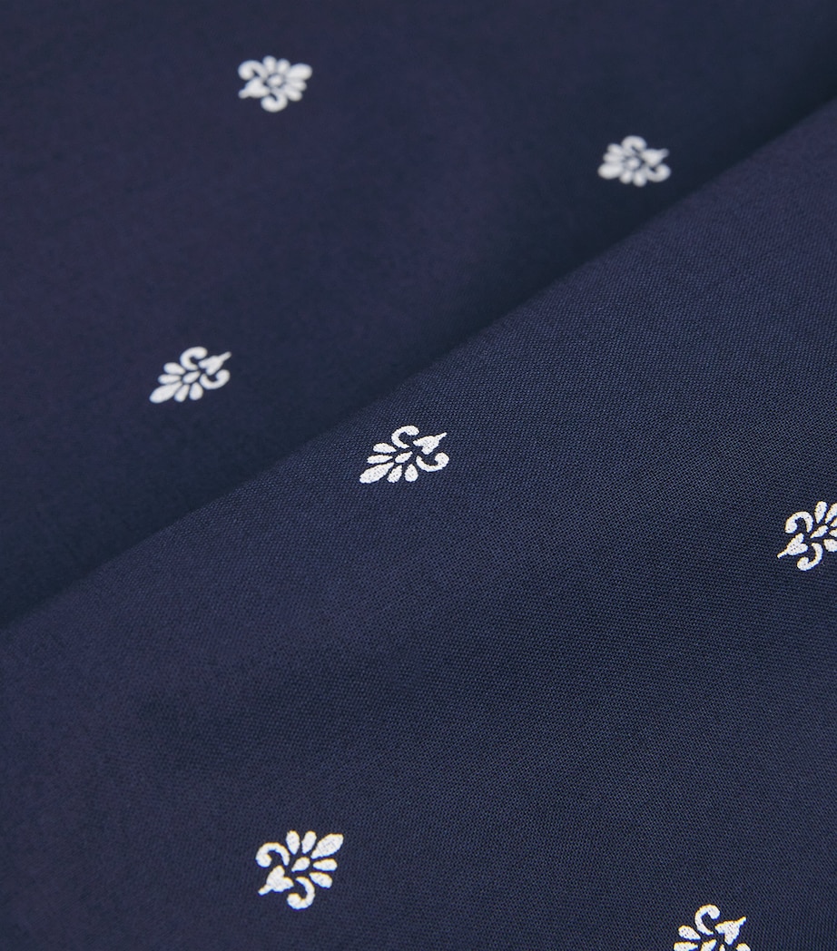 Cotton Traditional Boxers NAVY Image 5