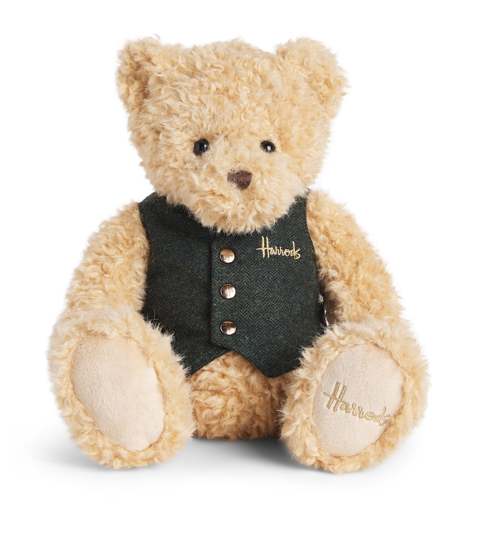 Harrods Leo Henry Bear (27cm) Harrods Green