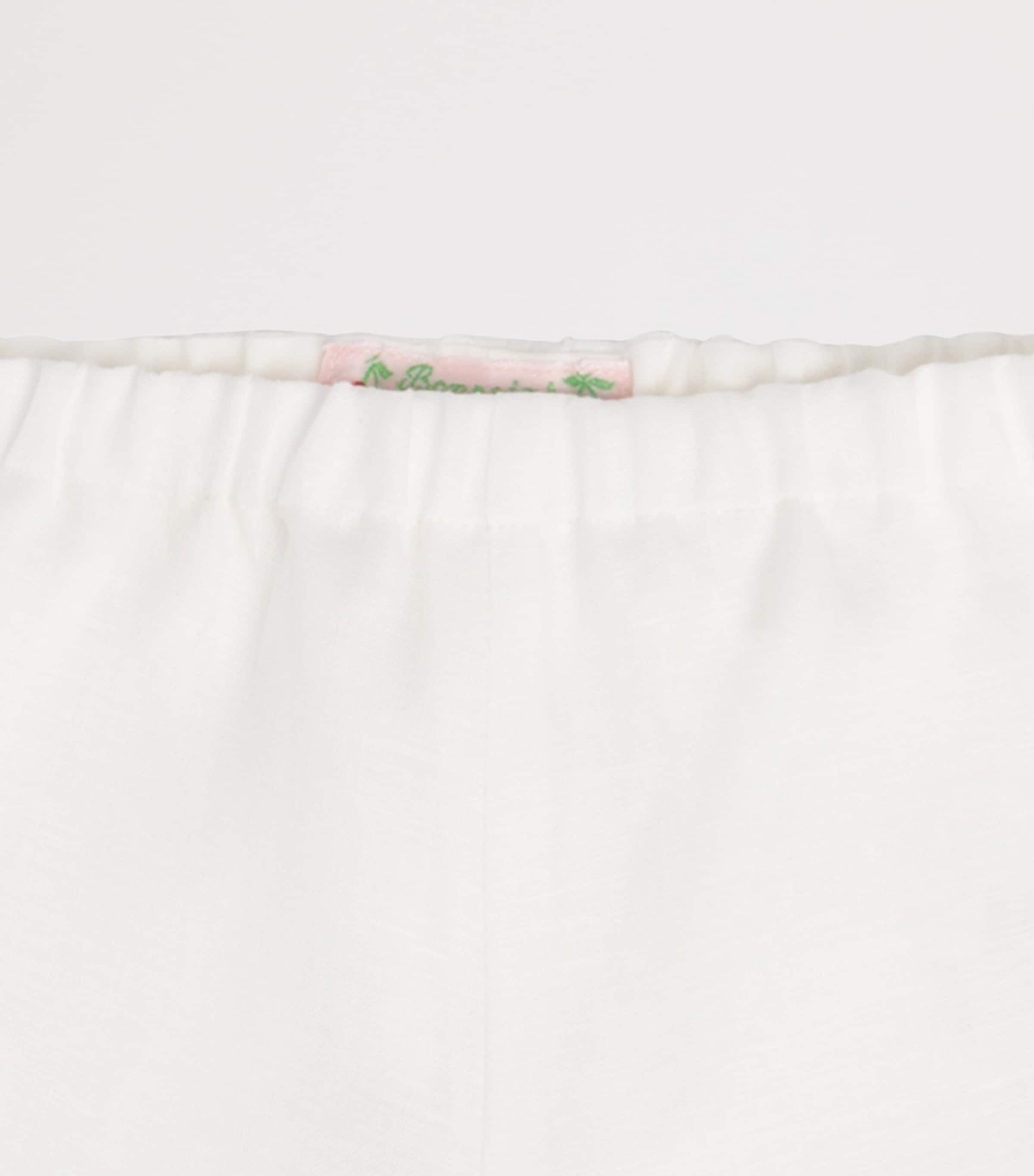 Bonpoint Linen Dandy Trousers (1-36 Months) Blanc Lait Image 3