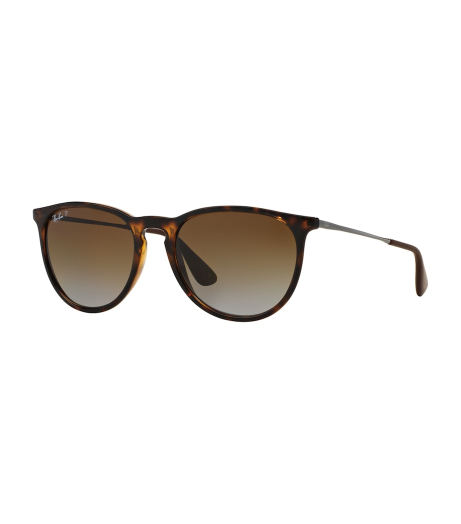 Round Erika Classic Sunglasses BROWN Image 7