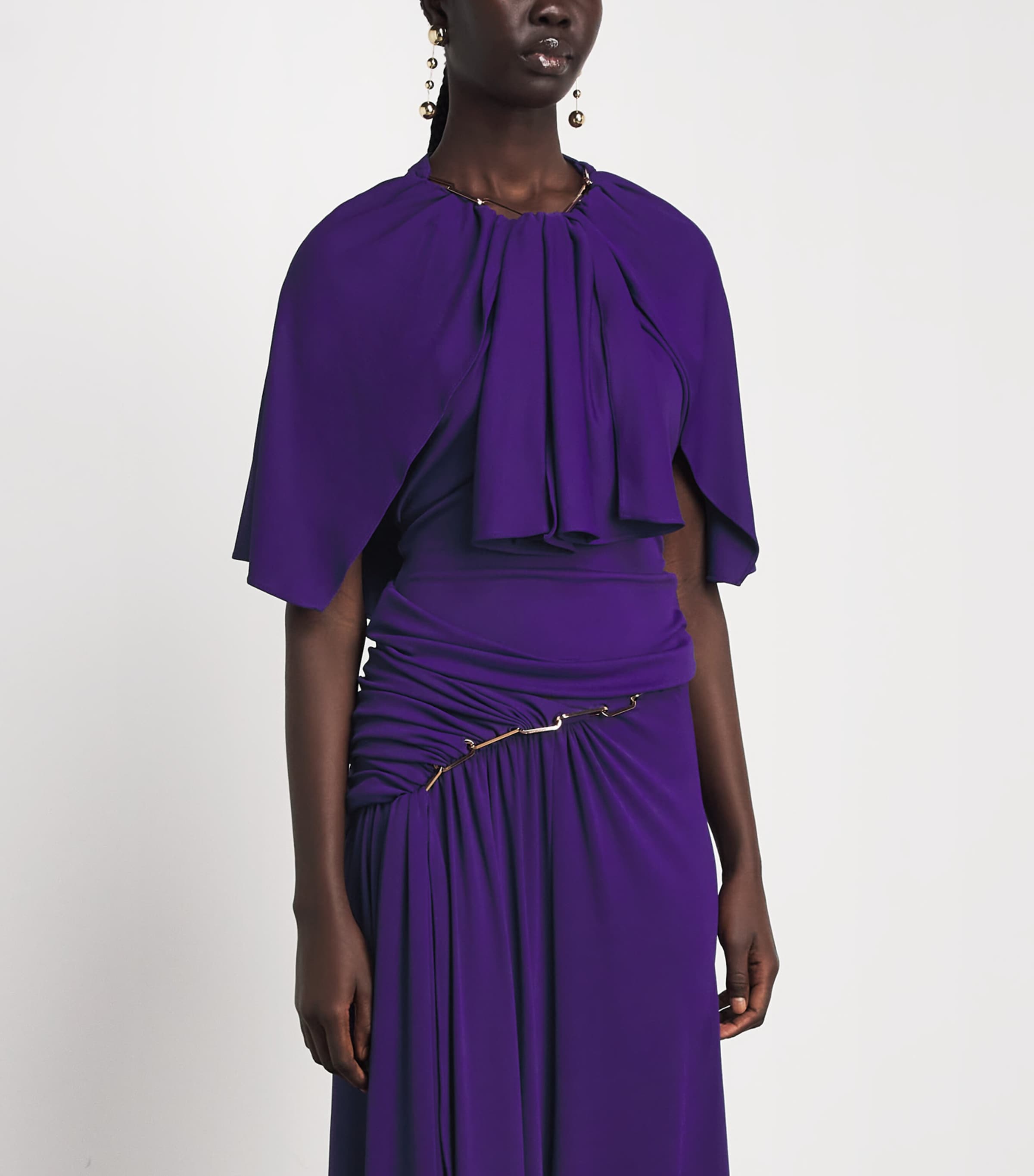 Rabanne Purple x Dinh Van Chain Cape Top | Harrods CA