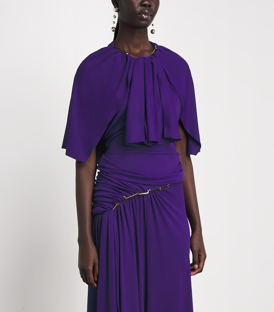 Rabanne Purple x Dinh Van Chain Cape Top | Harrods CA