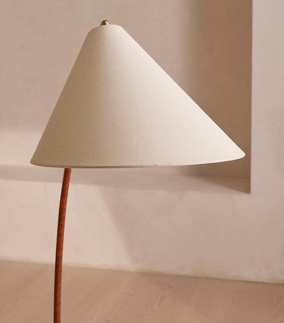 Soho Home Winona Floor Lamp Brown Image 4