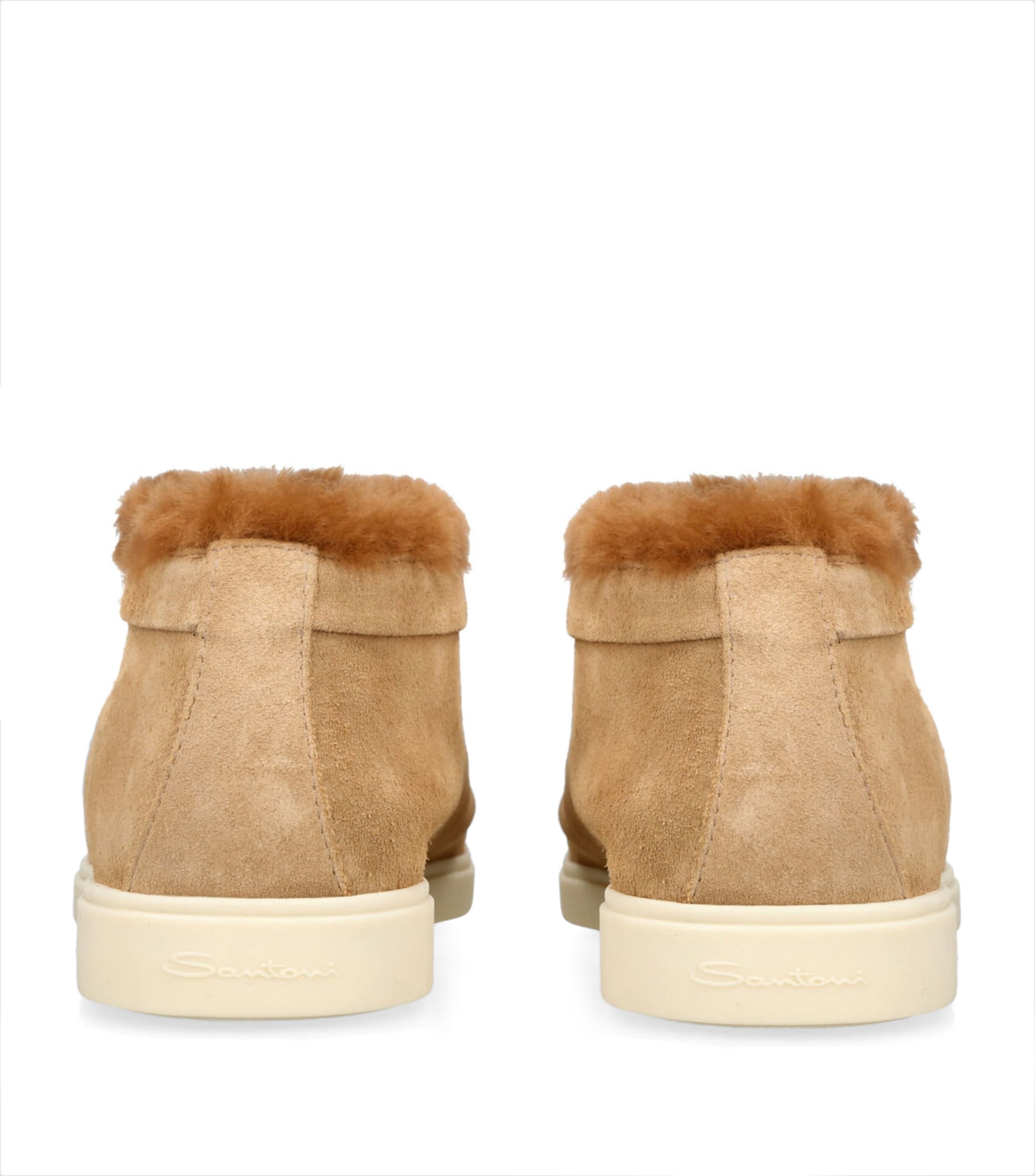 Suede Fortune Ankle Boots BROWN Image 2