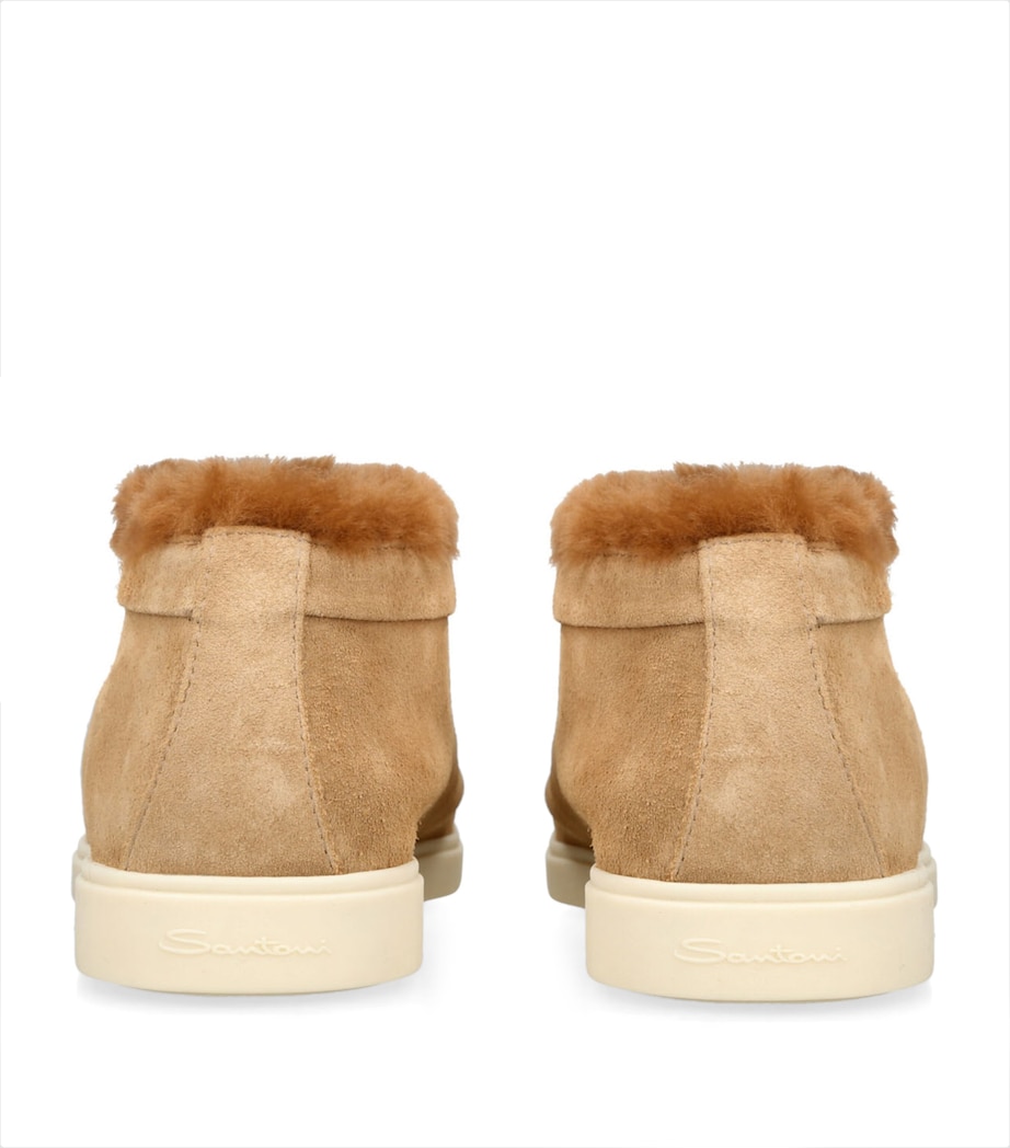 Suede Fortune Ankle Boots BROWN Image 2