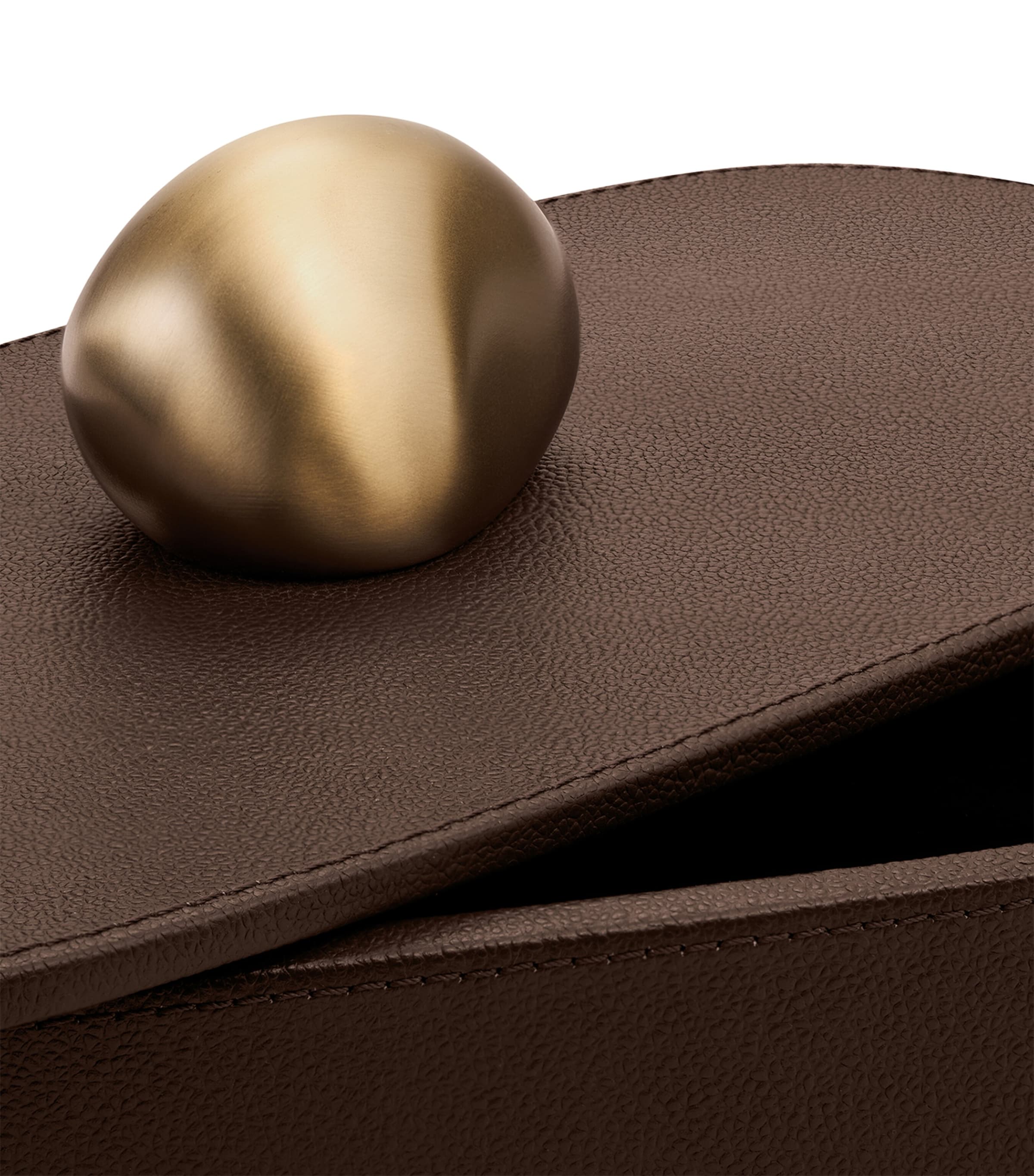 Pebble Trinket Box BROWN Image 3