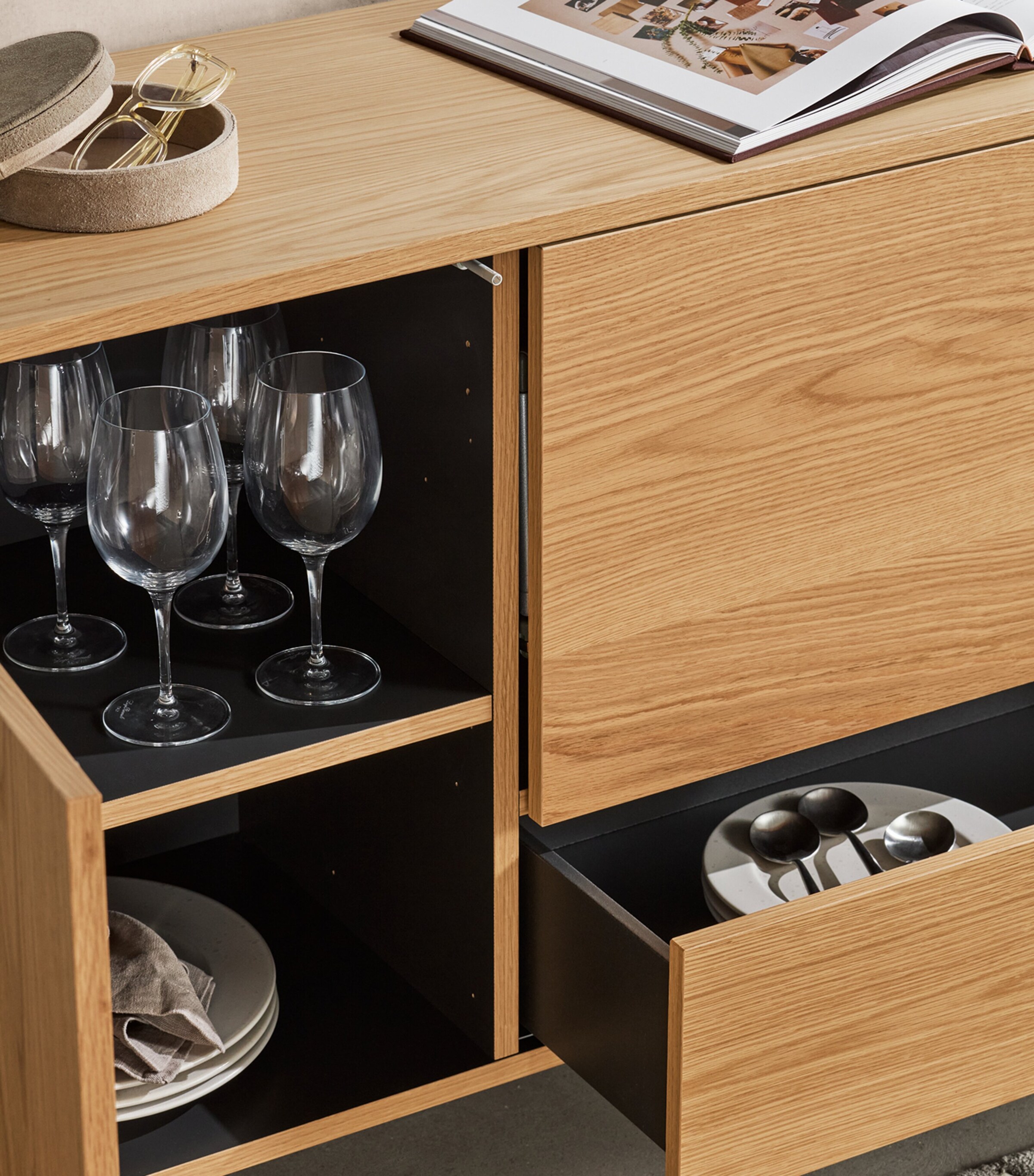 BoConcept Oak Santiago Sideboard Natural Oak Image 5