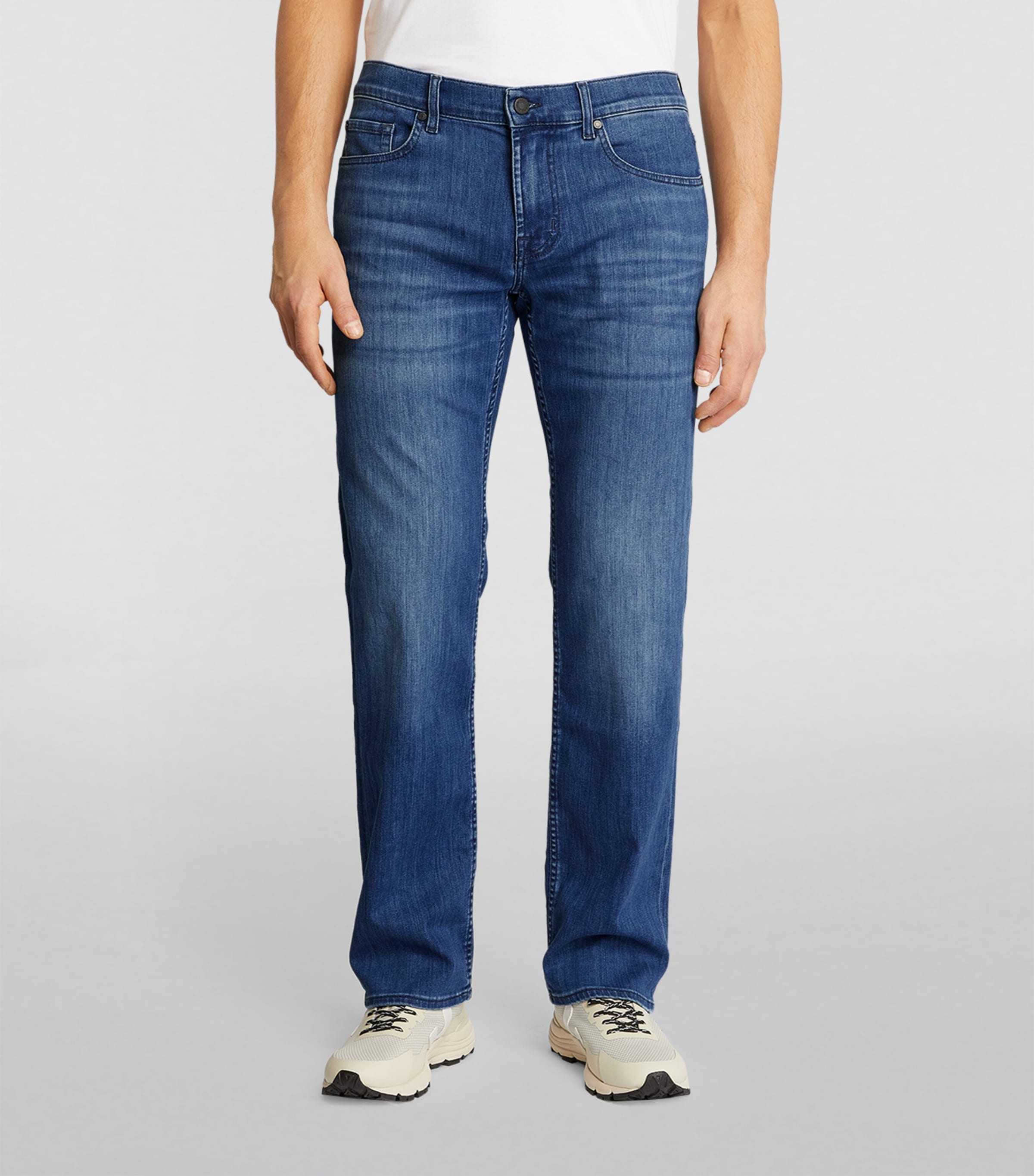 Standard Straight Jeans MID BLUE Image 5