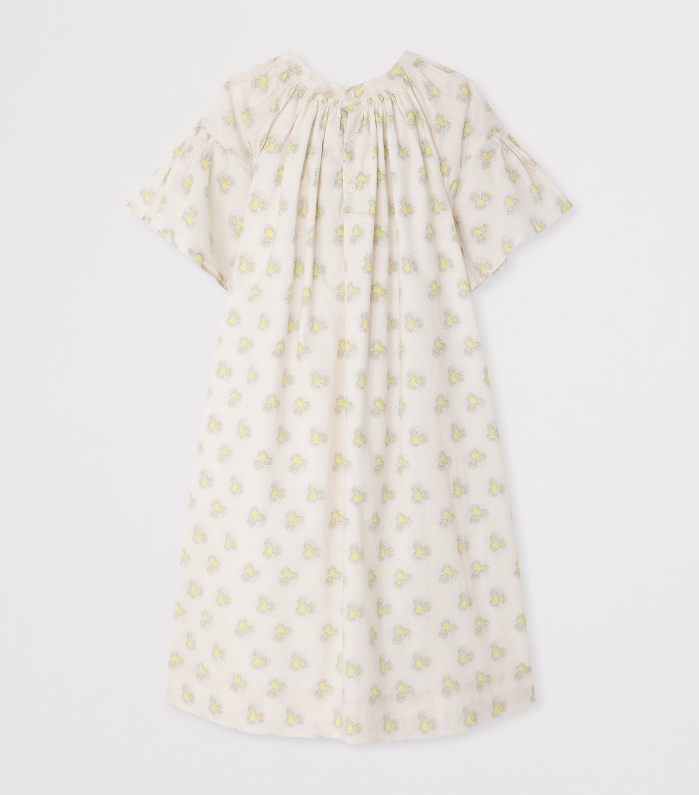 Bonpoint Cotton Floral Dress (10-14 Years) Imp Anis Image 2