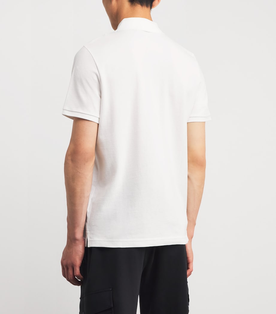Logo Polo Shirt WHITE - 160 Image 4