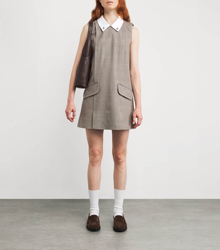Check Mini Dress MULTICOLORED Image 2