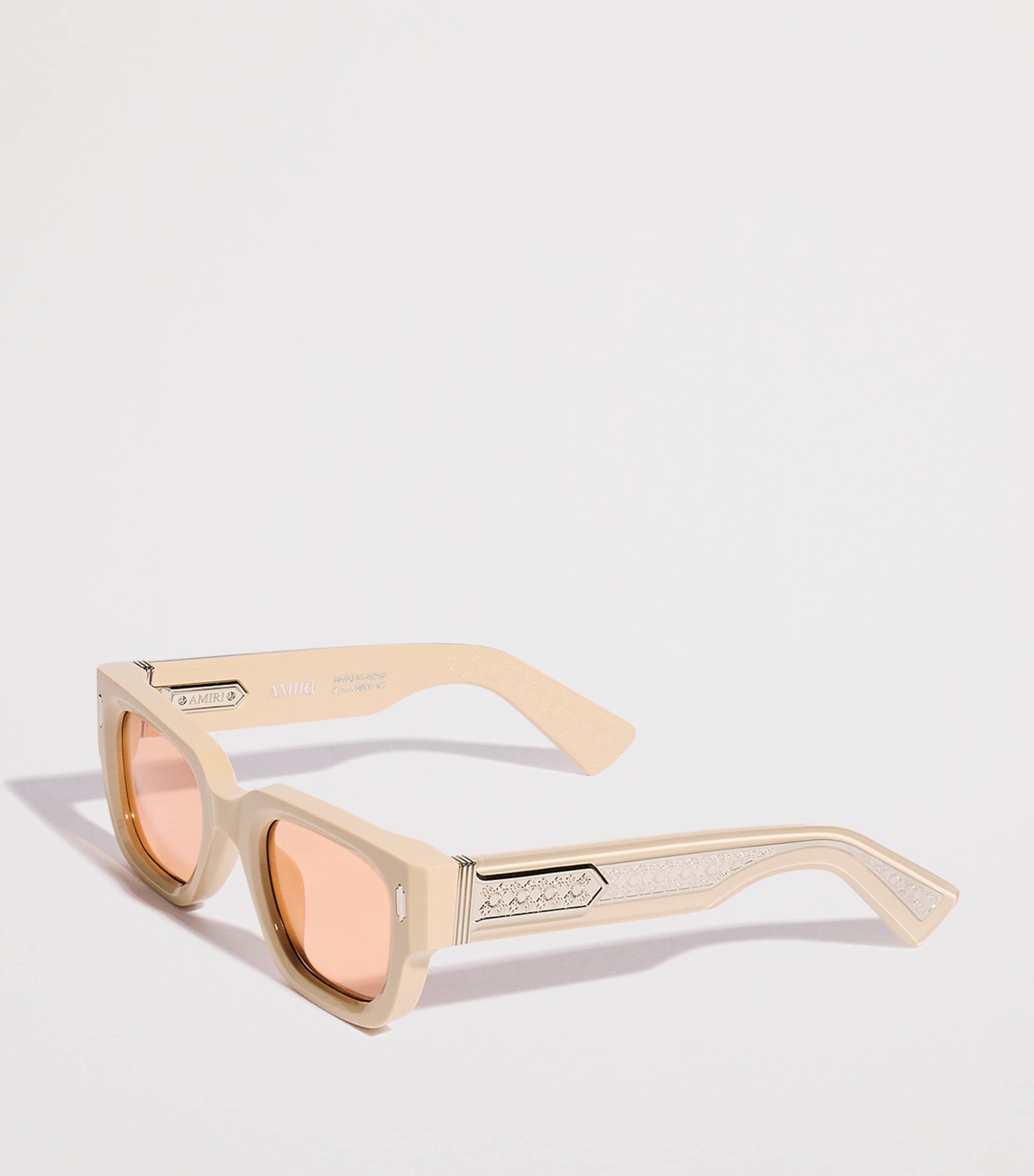 AMIRI Venice Exposed Sunglasses Alabaster Image 2