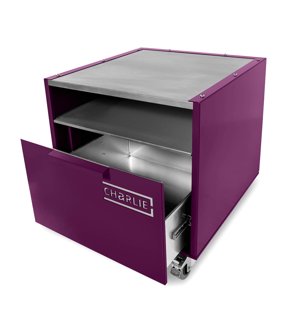 Charlie Outdoor Island Cabinet BEETROOT Image 2