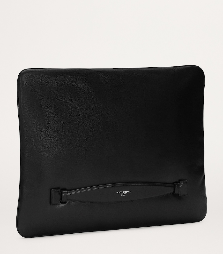 Nappa Leather Pouch 80999-BLACK Image 4
