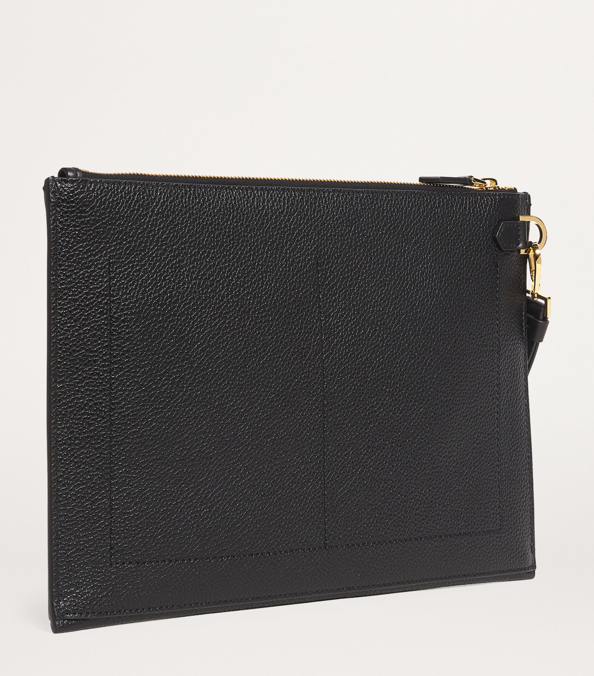 TOM FORD Leather Flat Pouch | Men Accessories | Designers | Tom Ford | Partywear | Mens | Bags TOM FORD Leather Flat Pouch | Men Accessories | Designers | Tom Ford | Partywear | Mens | Bags