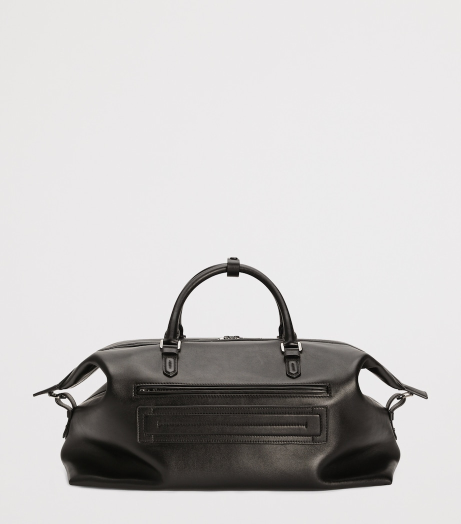 Leather Roma Holdall 80999-BLACK Image 3