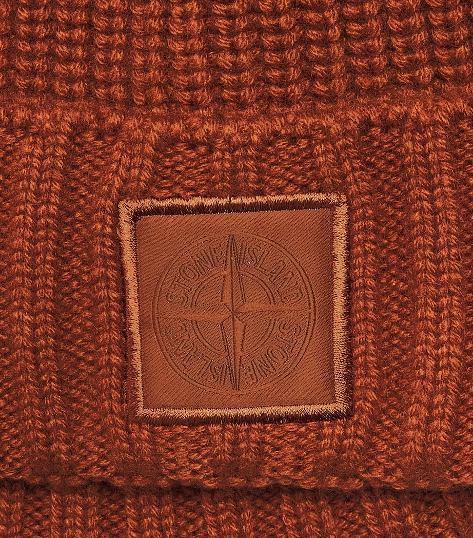 Stone Island GHOST PIECE Cashmere Beanie Image 4