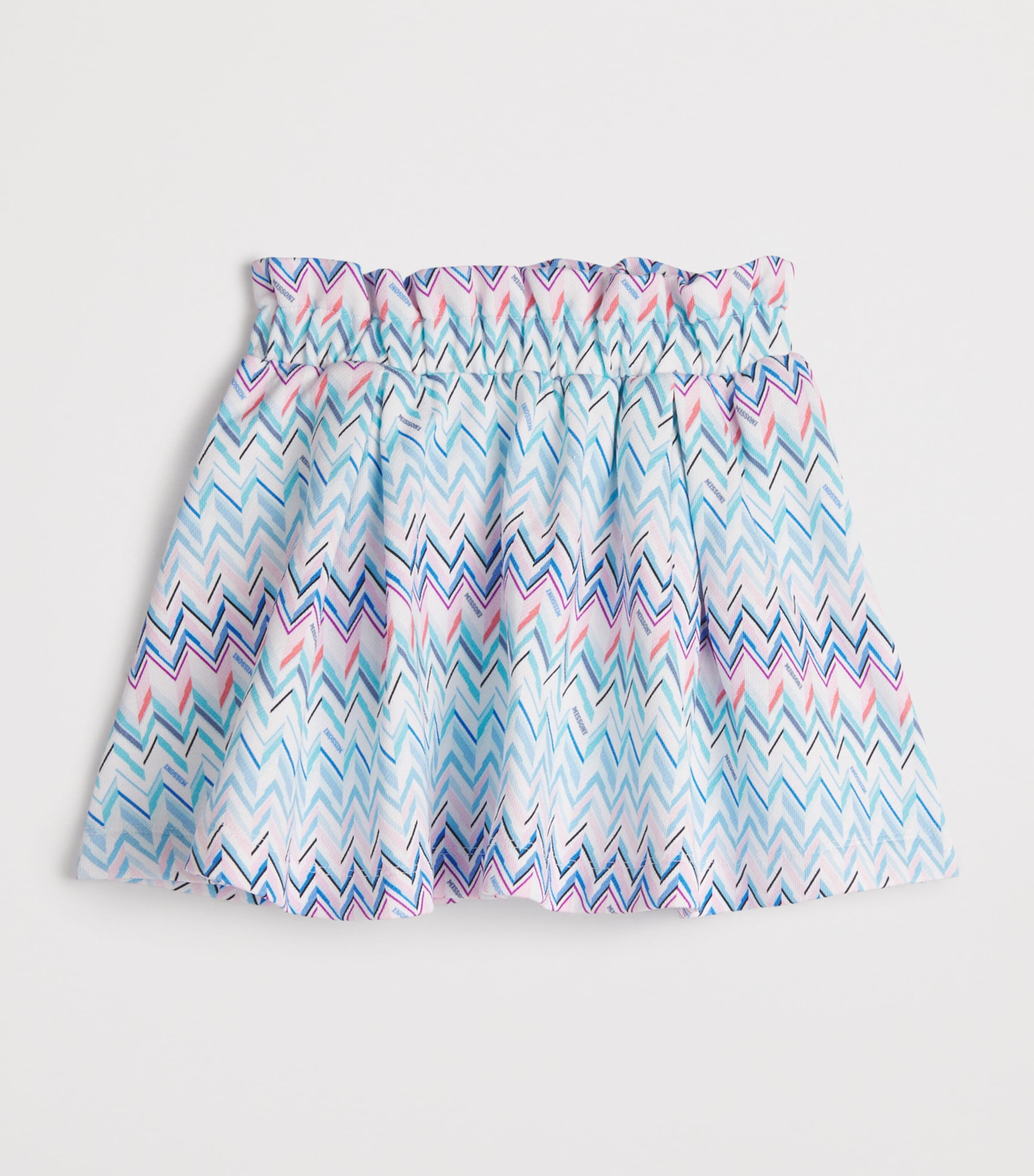 Missoni Kids Zigzag Print Skirt (4-14 Years) Blue/pink Image 2